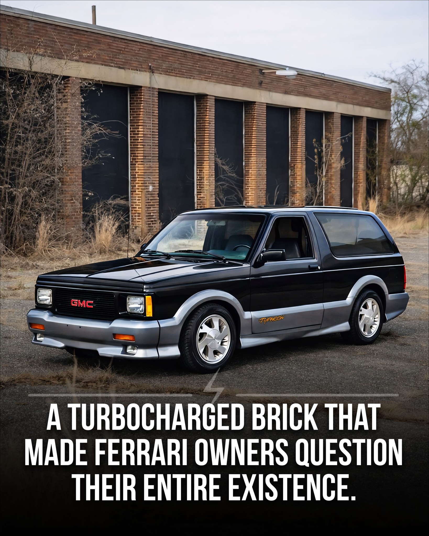 1992 GMC Typhoon — The SUV That Shocked Supercars ? Before 