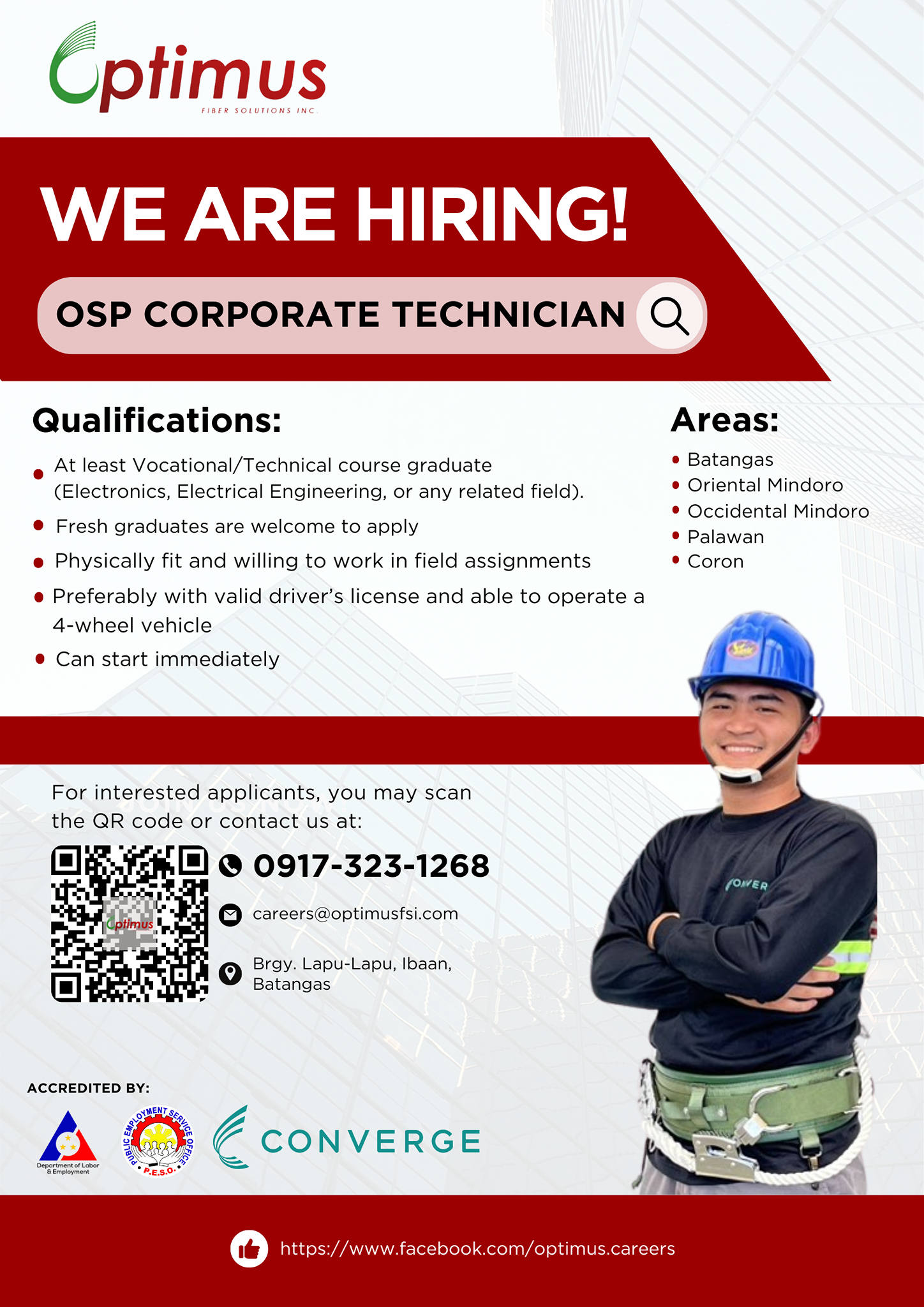 Optimus Careers | Ibaan