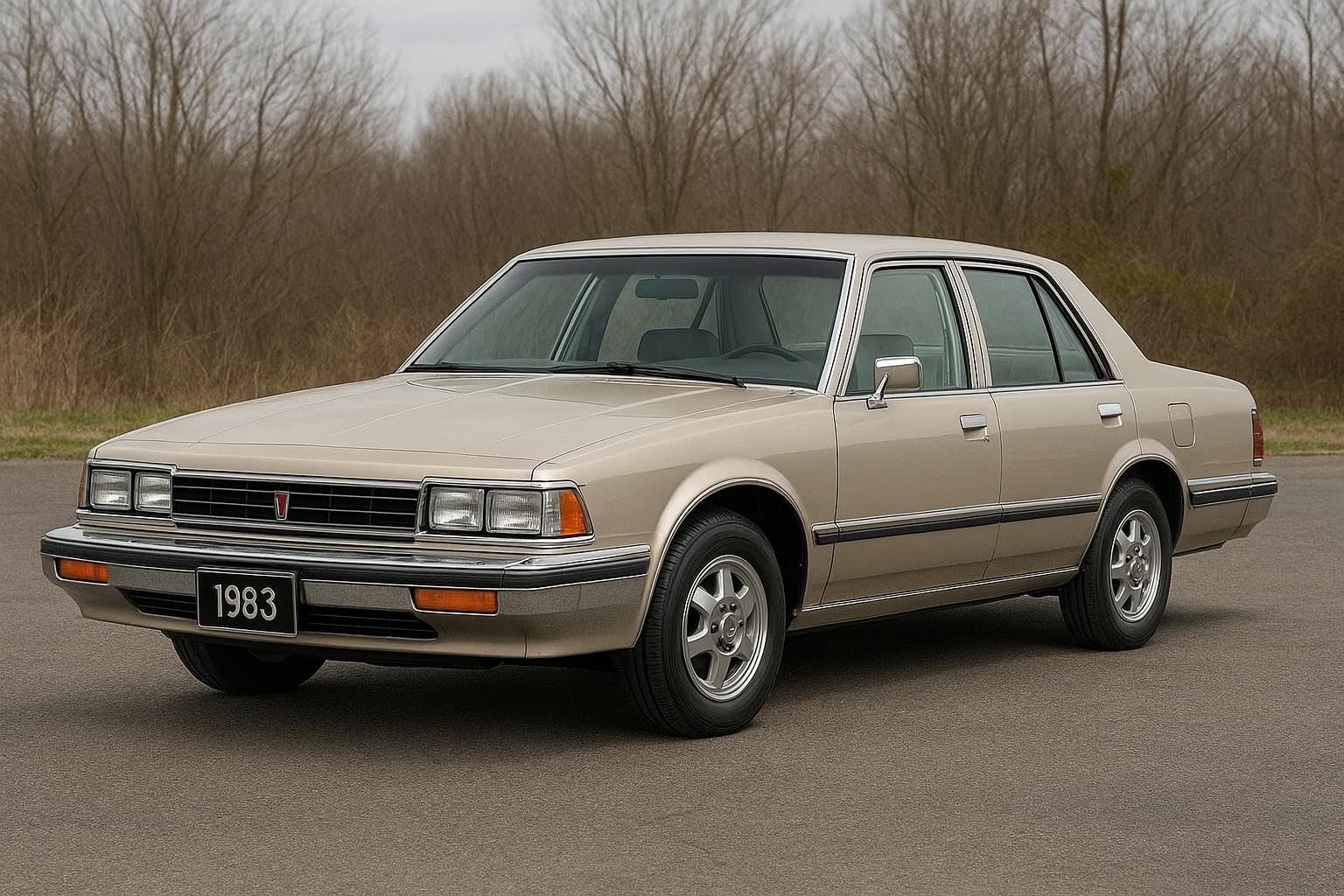 AI automotive art | In an alternate universe, the 1983 Honda Accord was ...
