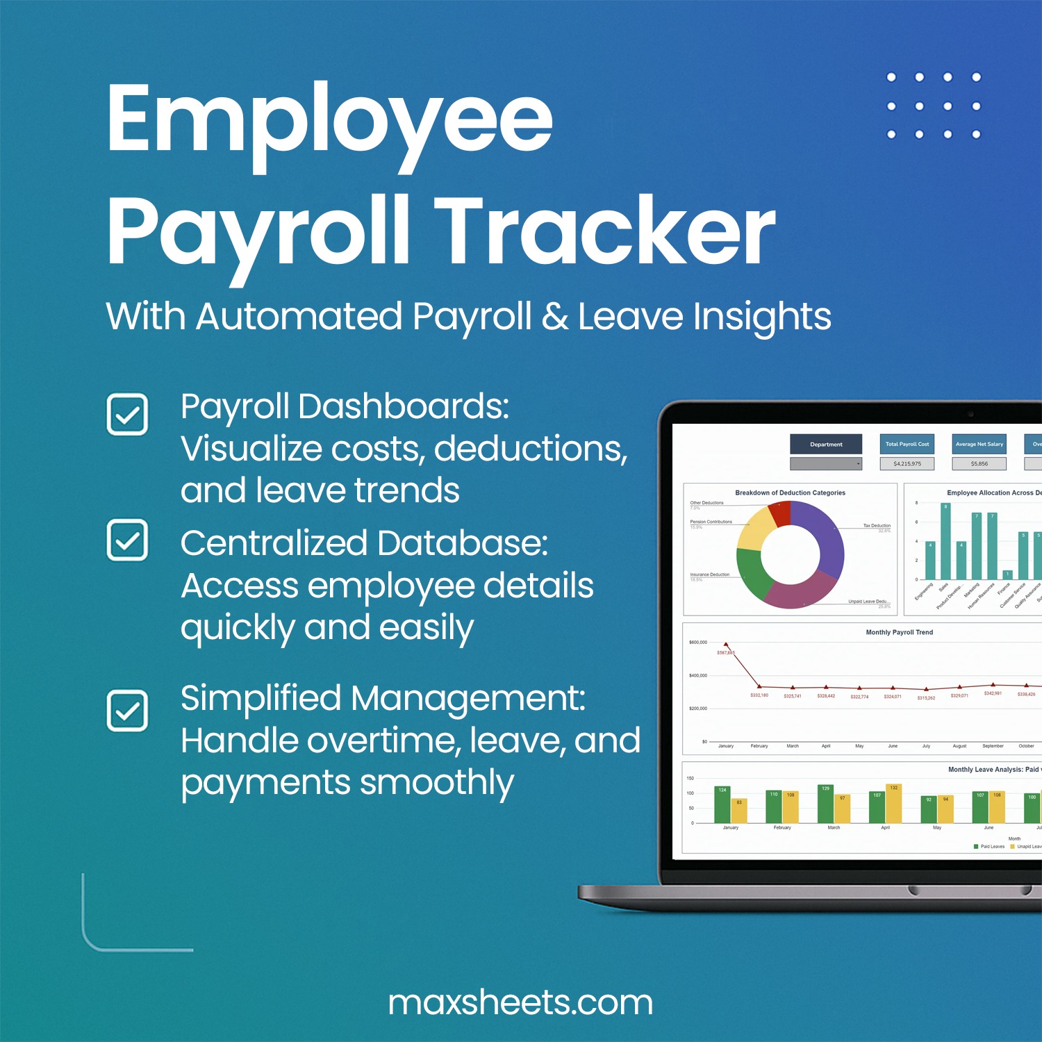 MAX - Struggling with messy payroll calculations? 😩 Employee Payroll ...