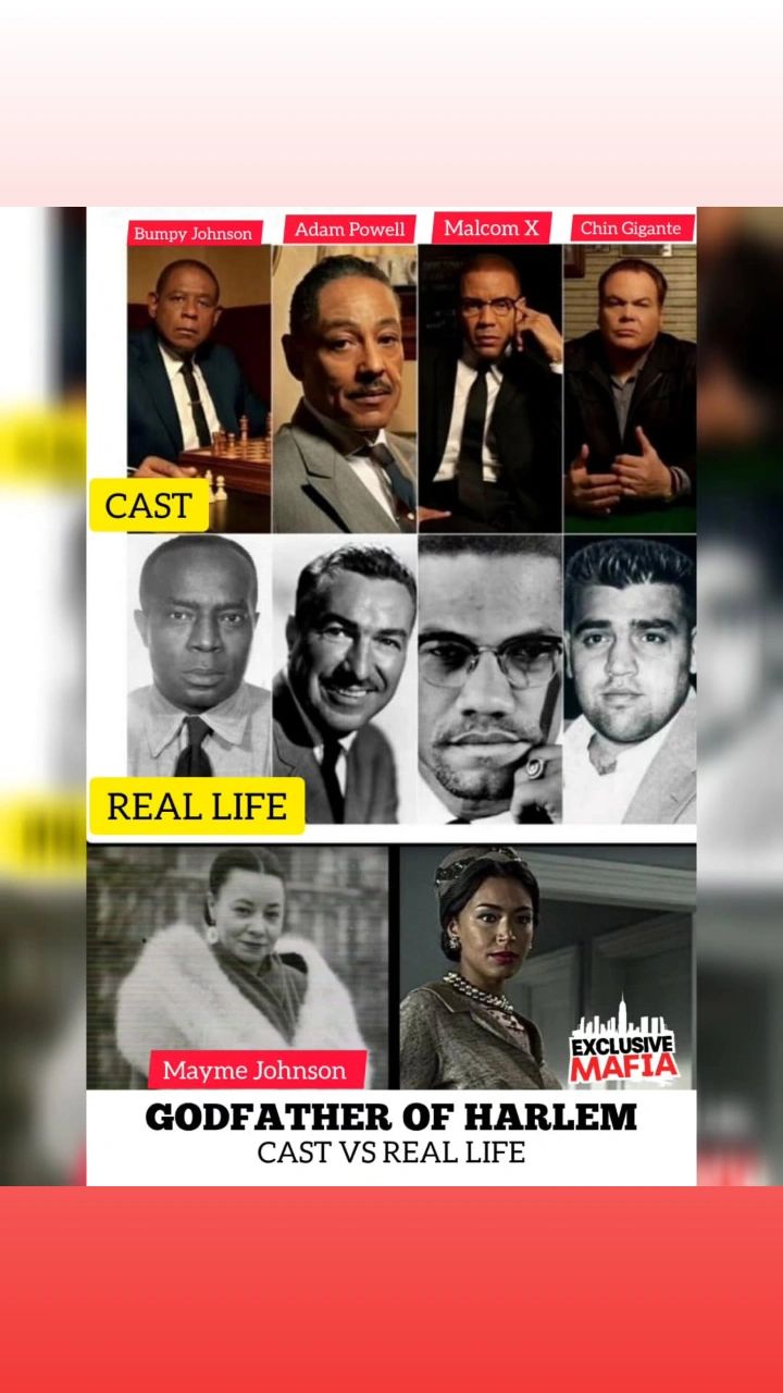 The Five - Some of the real people and mobsters from the Bumpy Johnson ...
