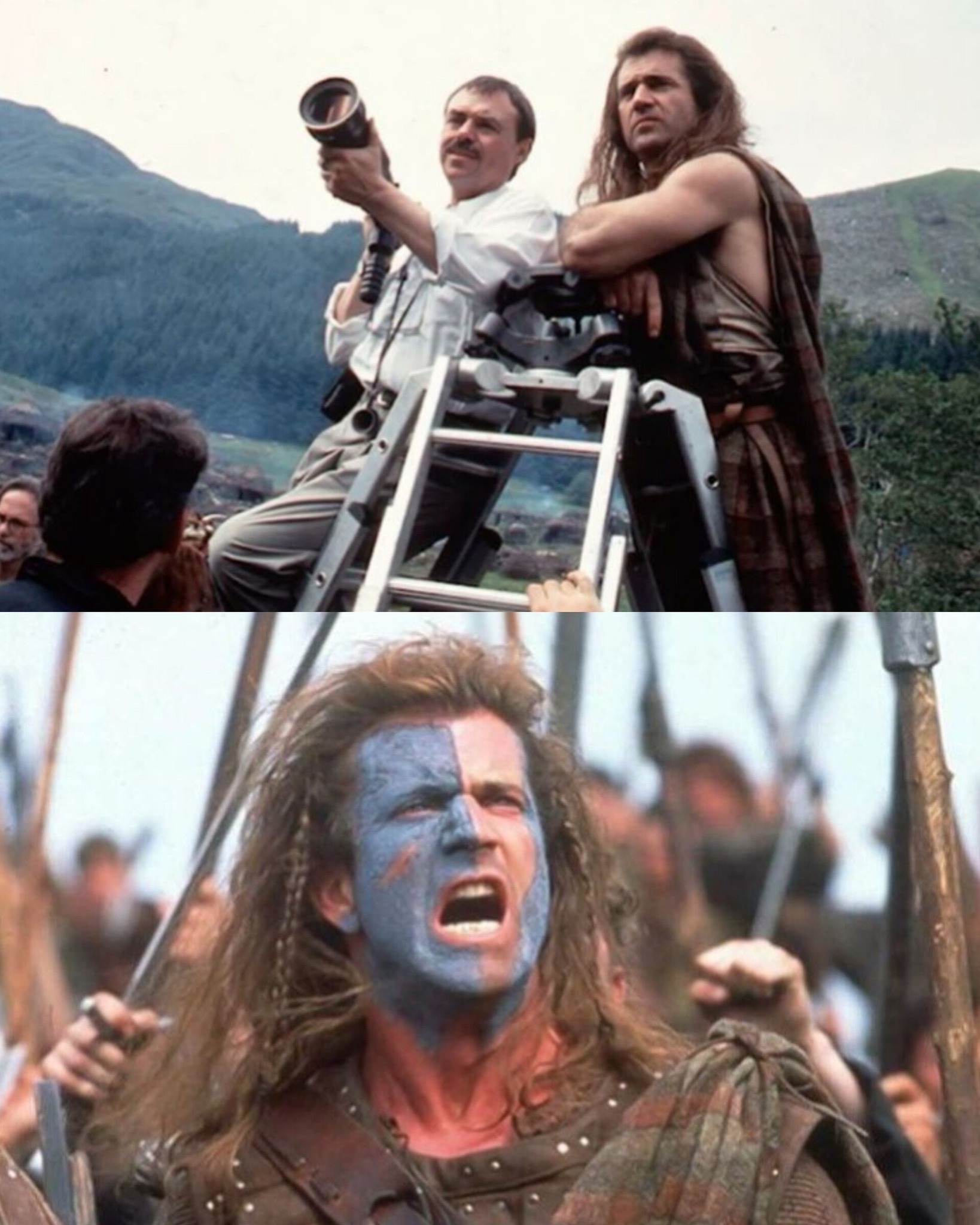 Braveheart is a historical drama film directed by Mel Gibson, who