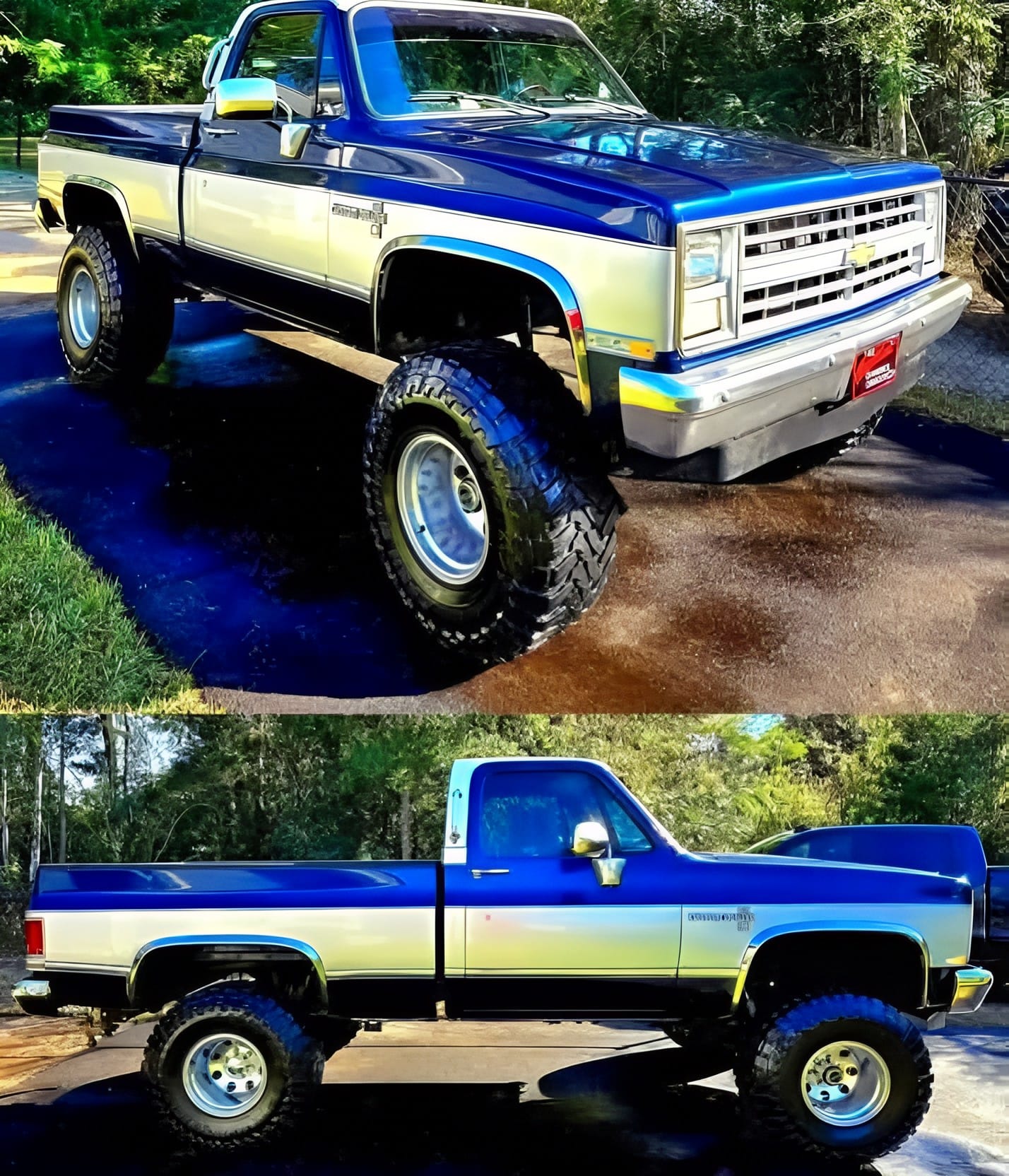 1980 Chevrolet K10 Silverado is a short-bed 4×4 pickup that was