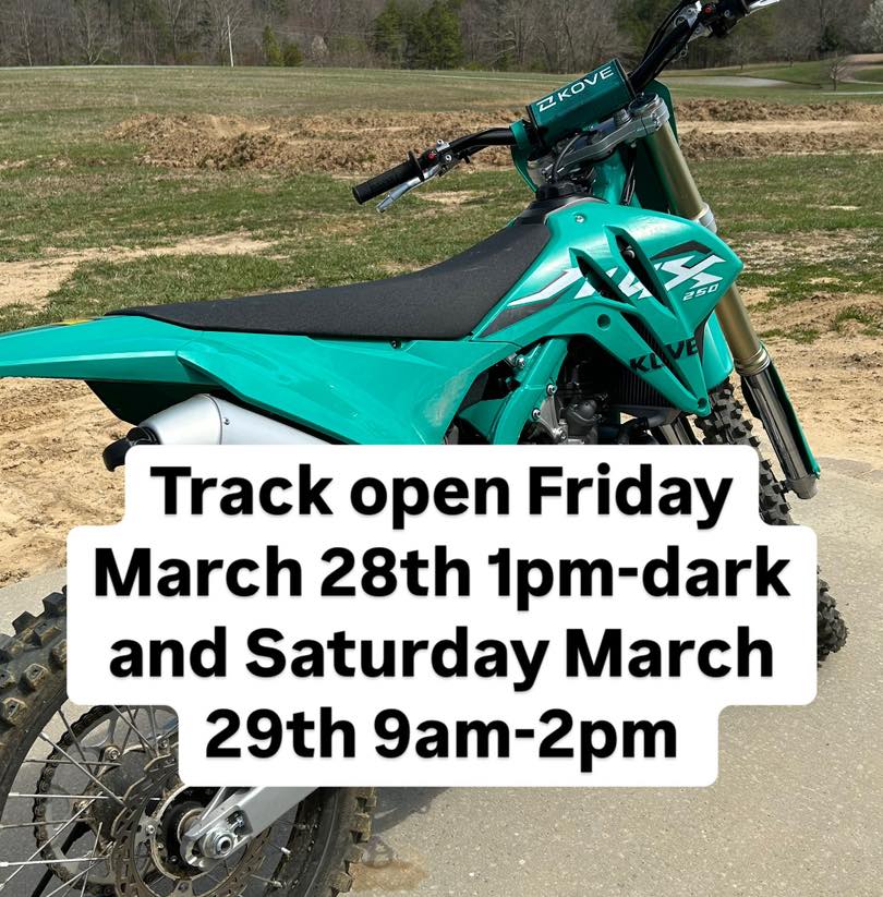 2025 Kove MX250 Gen 1 for test ride in Jamestown, TN