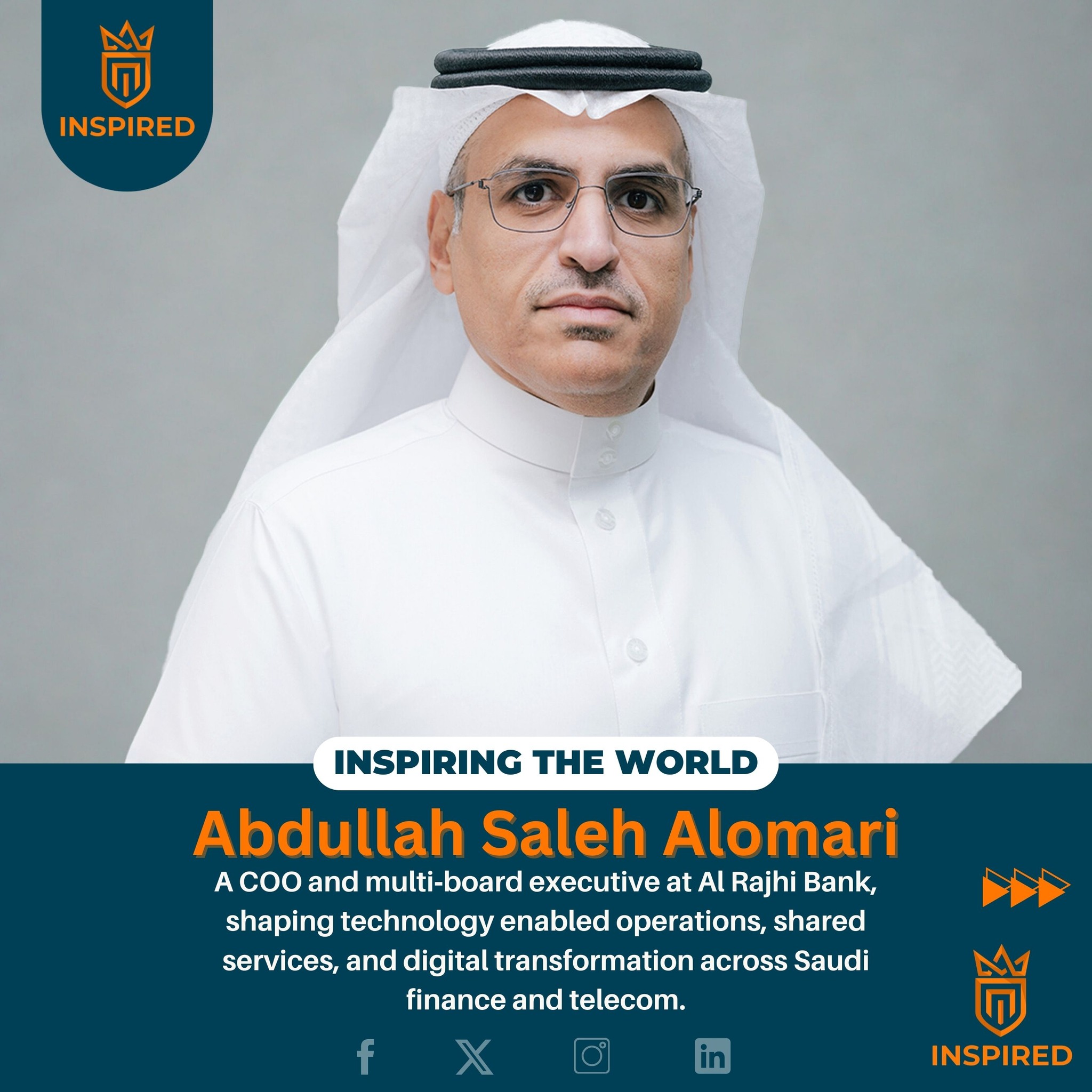 The Inspired - Introducing Abdullah Saleh Alomari, Chief... | Facebook