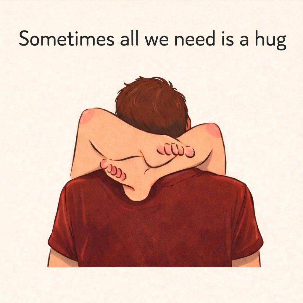Sandra - Sometimes all we need is a hug… and suddenly everything’s fine ...