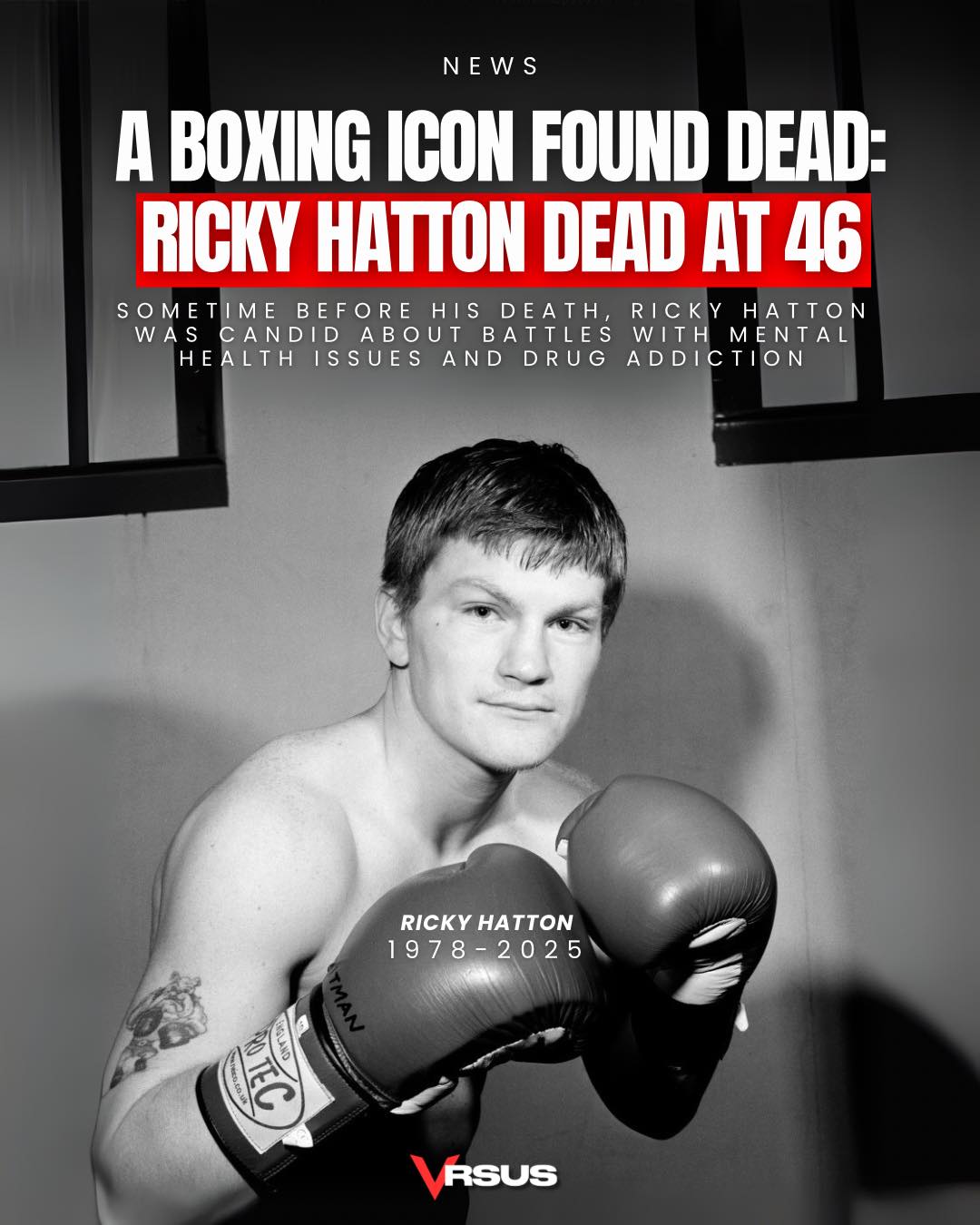 VRSUS - Boxing Legend Ricky Hatton Found Dead Former world champion ...