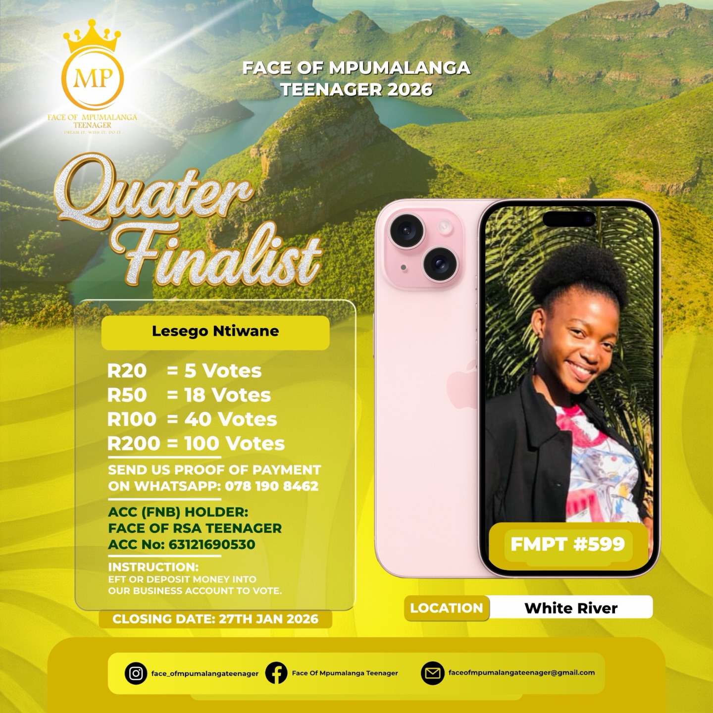 Face Of Mpumalanga Teenager | Mbombela