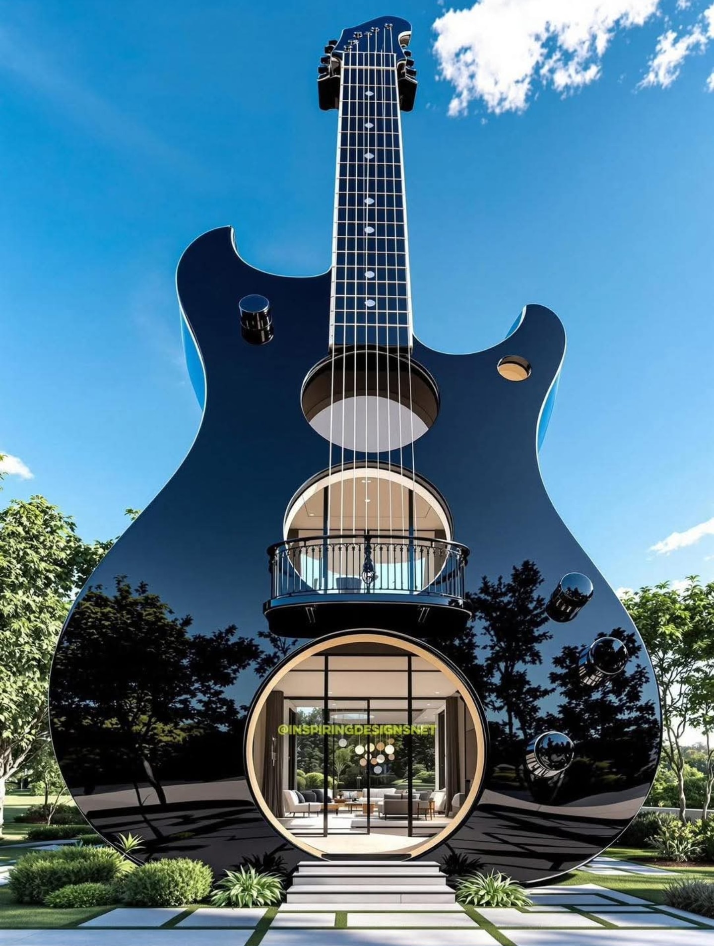 Planet - 📝 Note to self: Buy a bigger amp 🤘 A conceptual house design ...