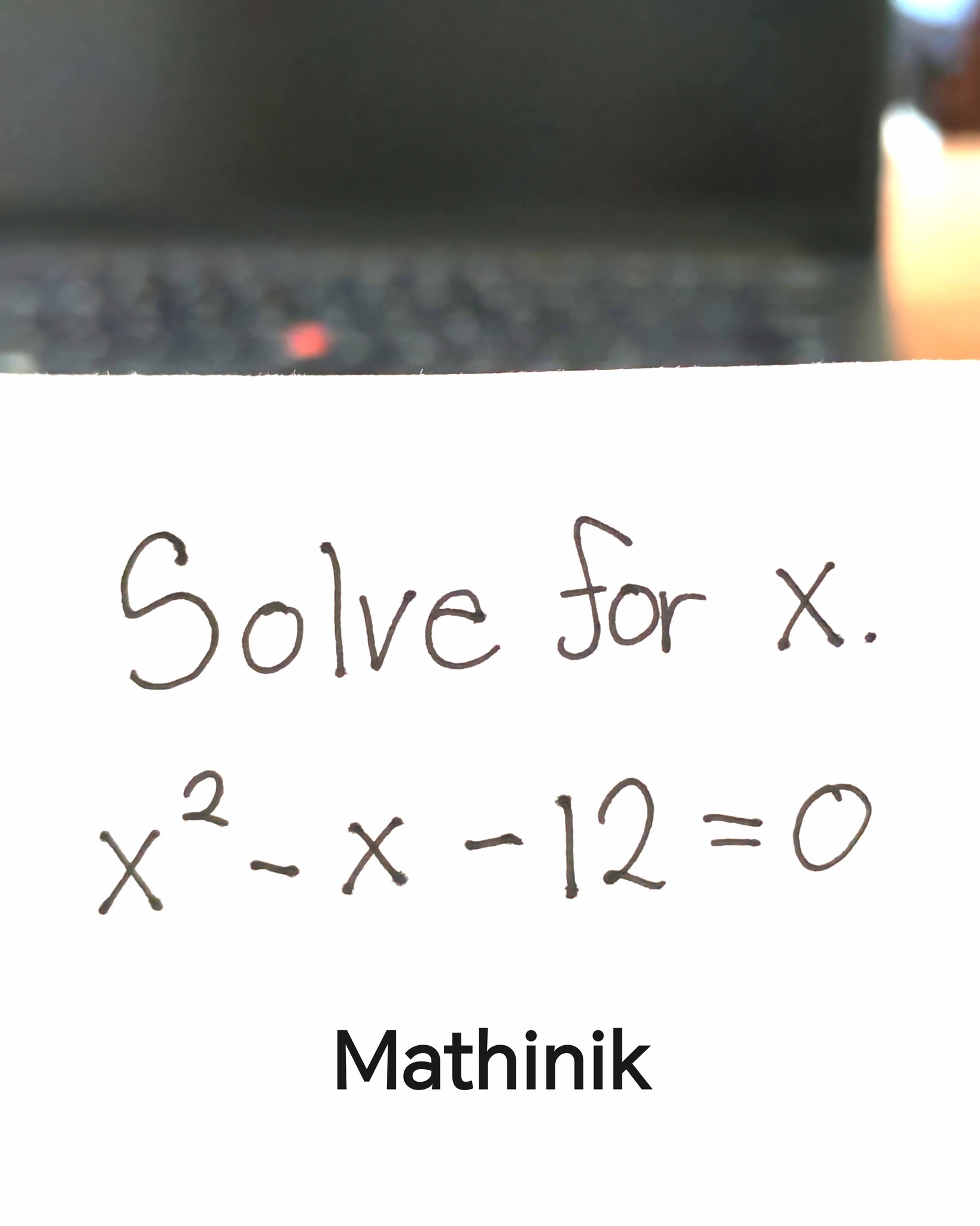 Mathinik - Math Challenge Can you find the value of x? | Facebook