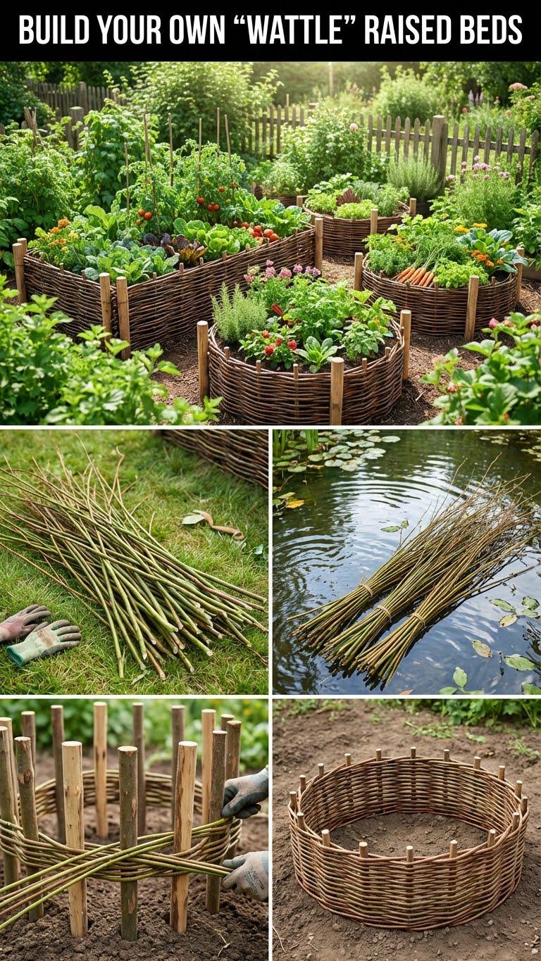 Best - 🌿 Build Your Own Wattle Raised Beds: A Timeless, Low-Cost ... - Low Cost Gardening Methods For Beginners