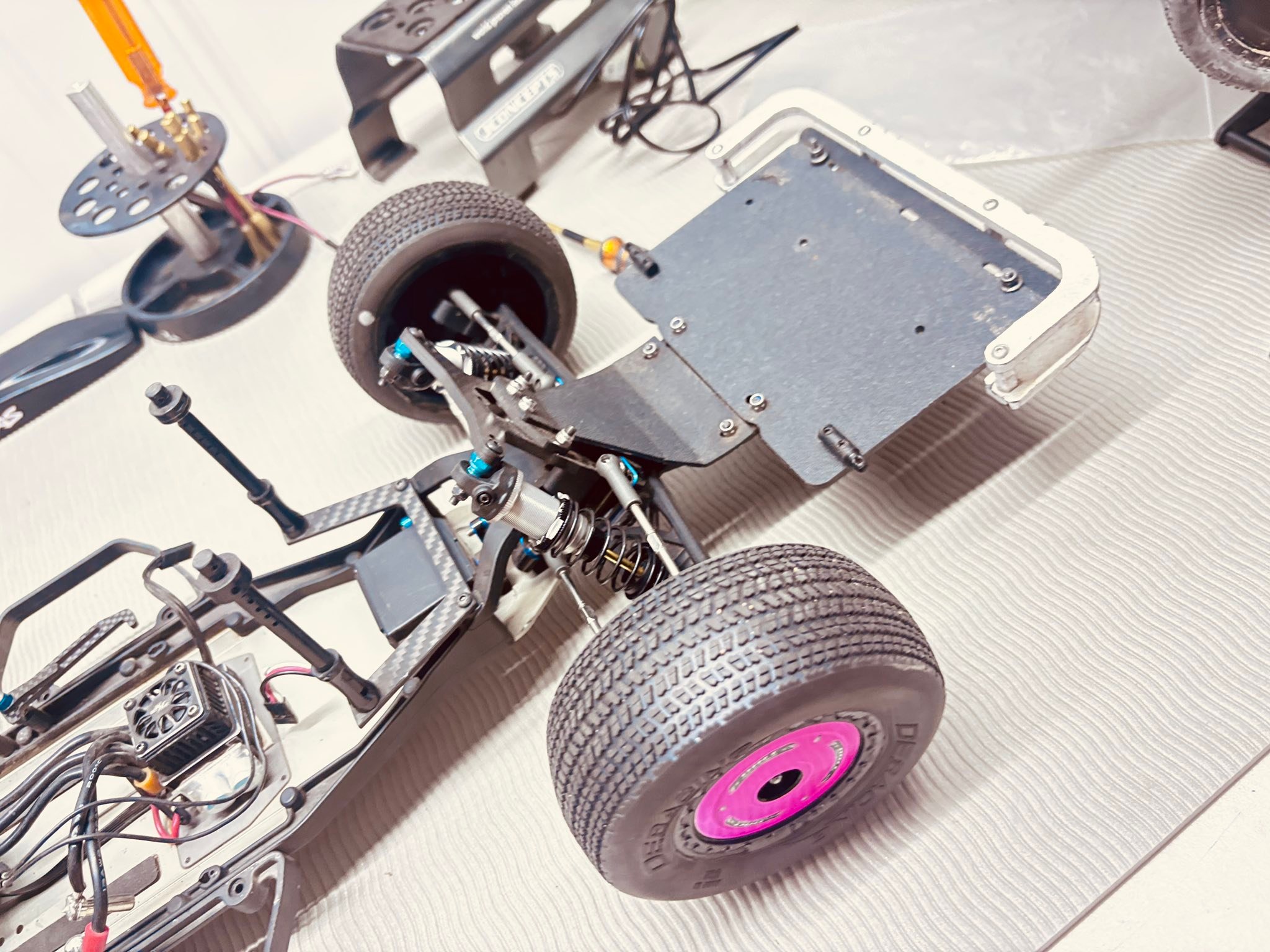 RC10 6.2D kit with R1 17.5 motor and more