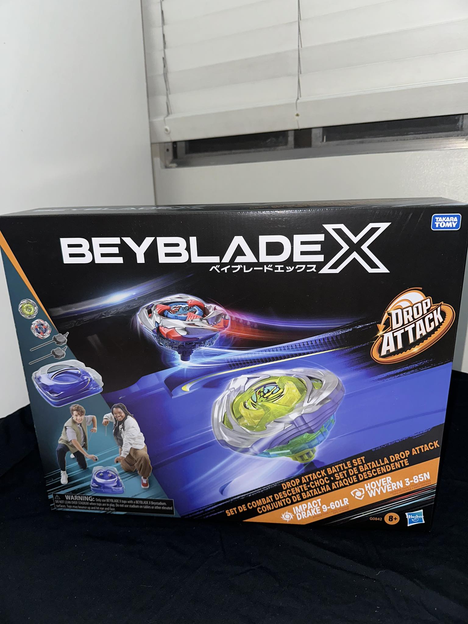 Hasbro Drop Attack Stadium and Hover Wyvern Beyblade review
