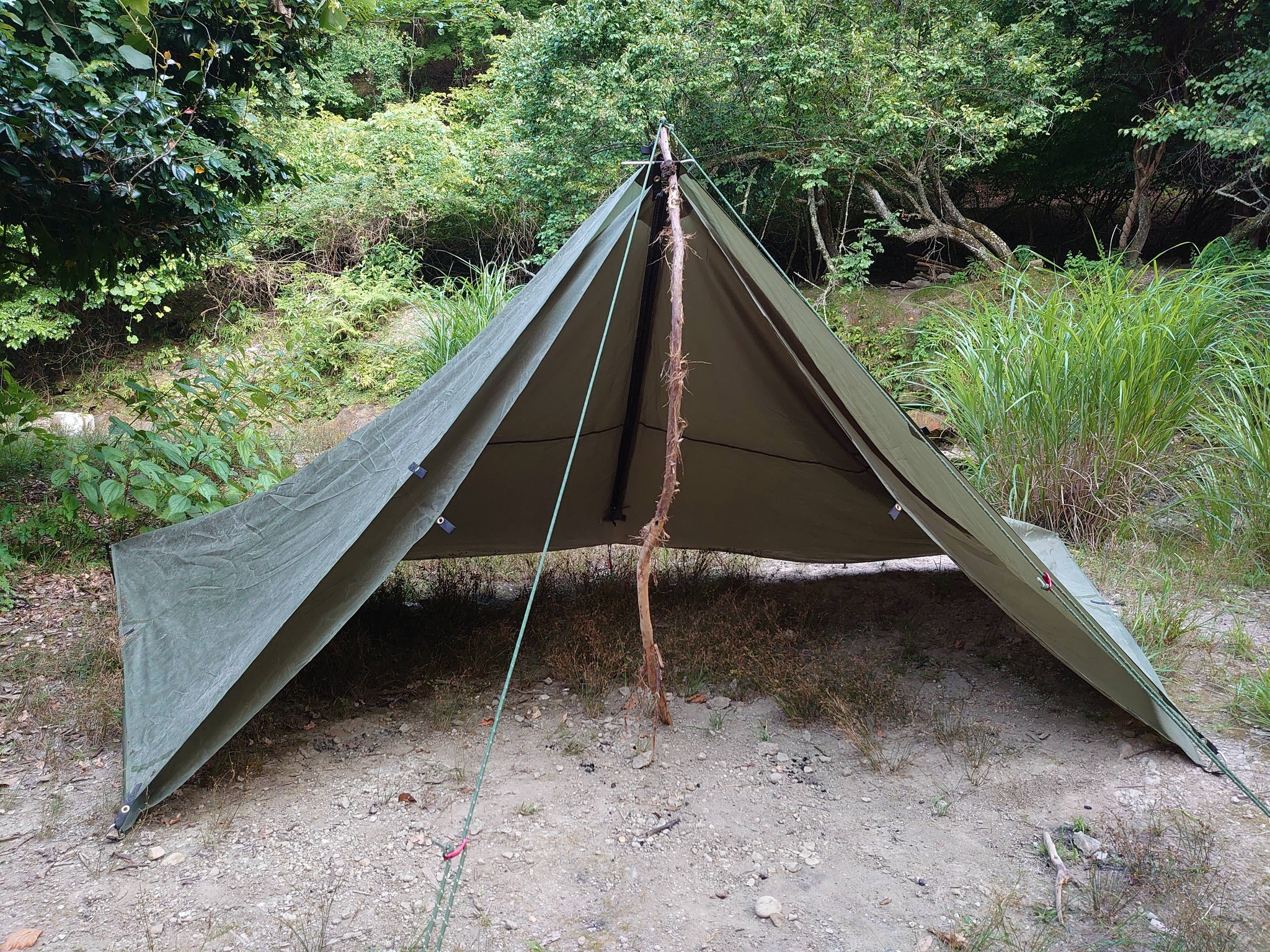前回と同じ東神楽のキャンプ場にて1泊🏕 去年の秋に格安で買った