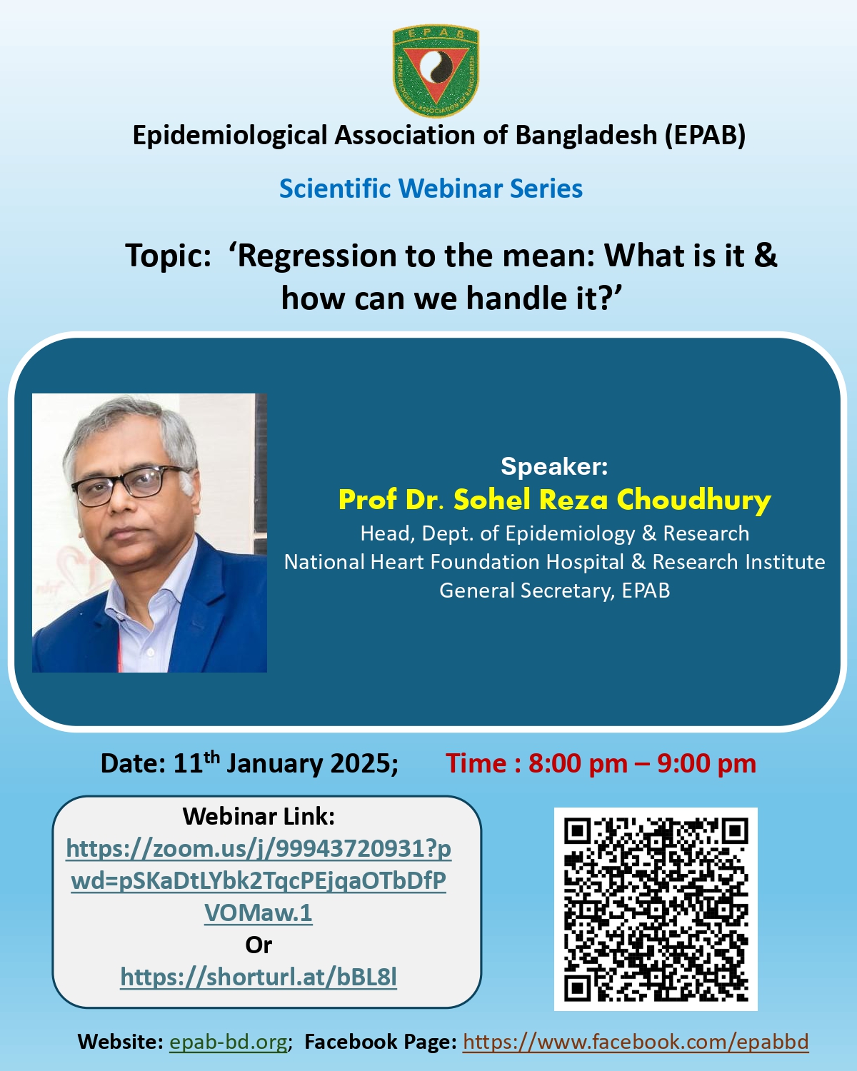 Epidemiological Association of Bangladesh-EPAB | Dhaka