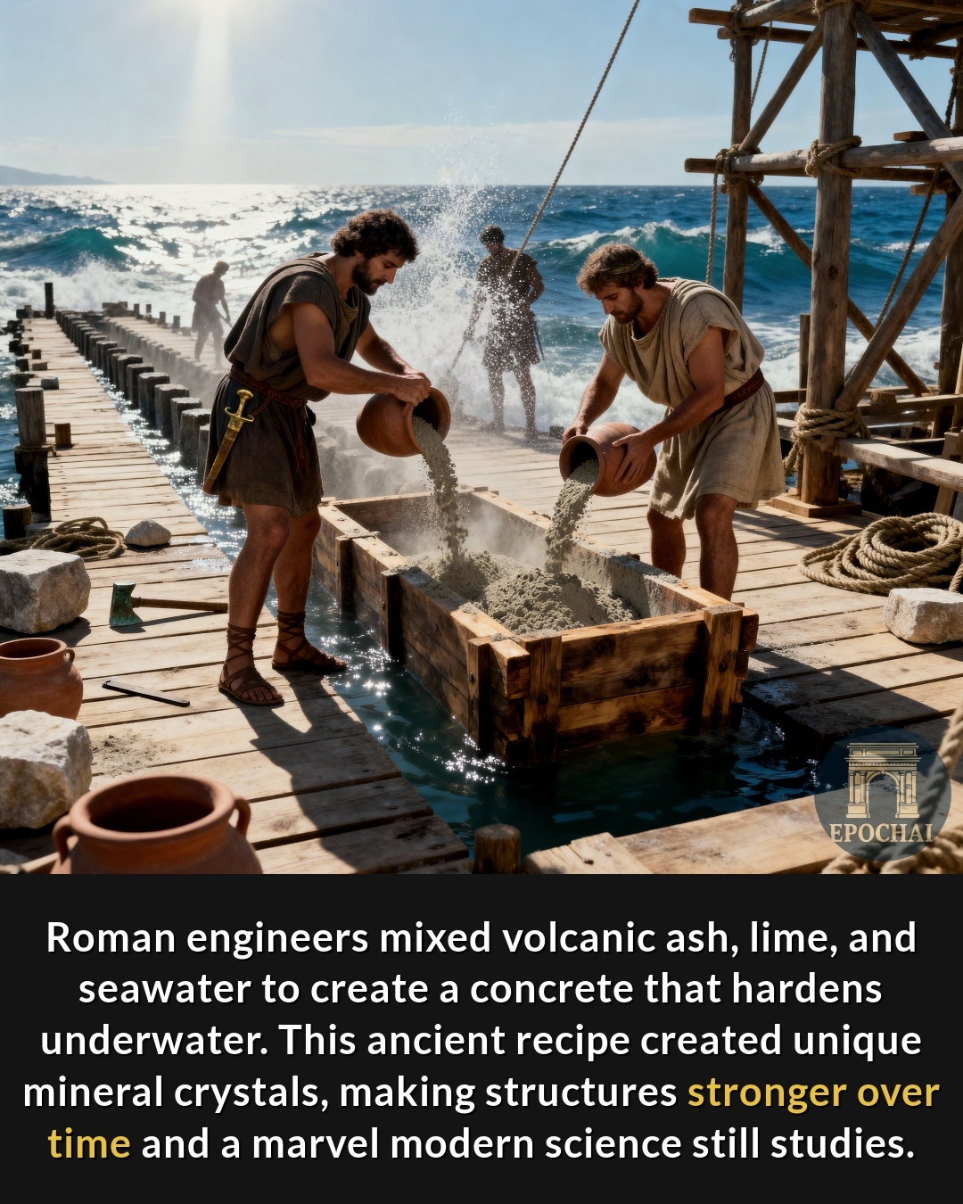 ANCIENT HISTORY | Over 2,000 years ago, Roman engineers created a type ...