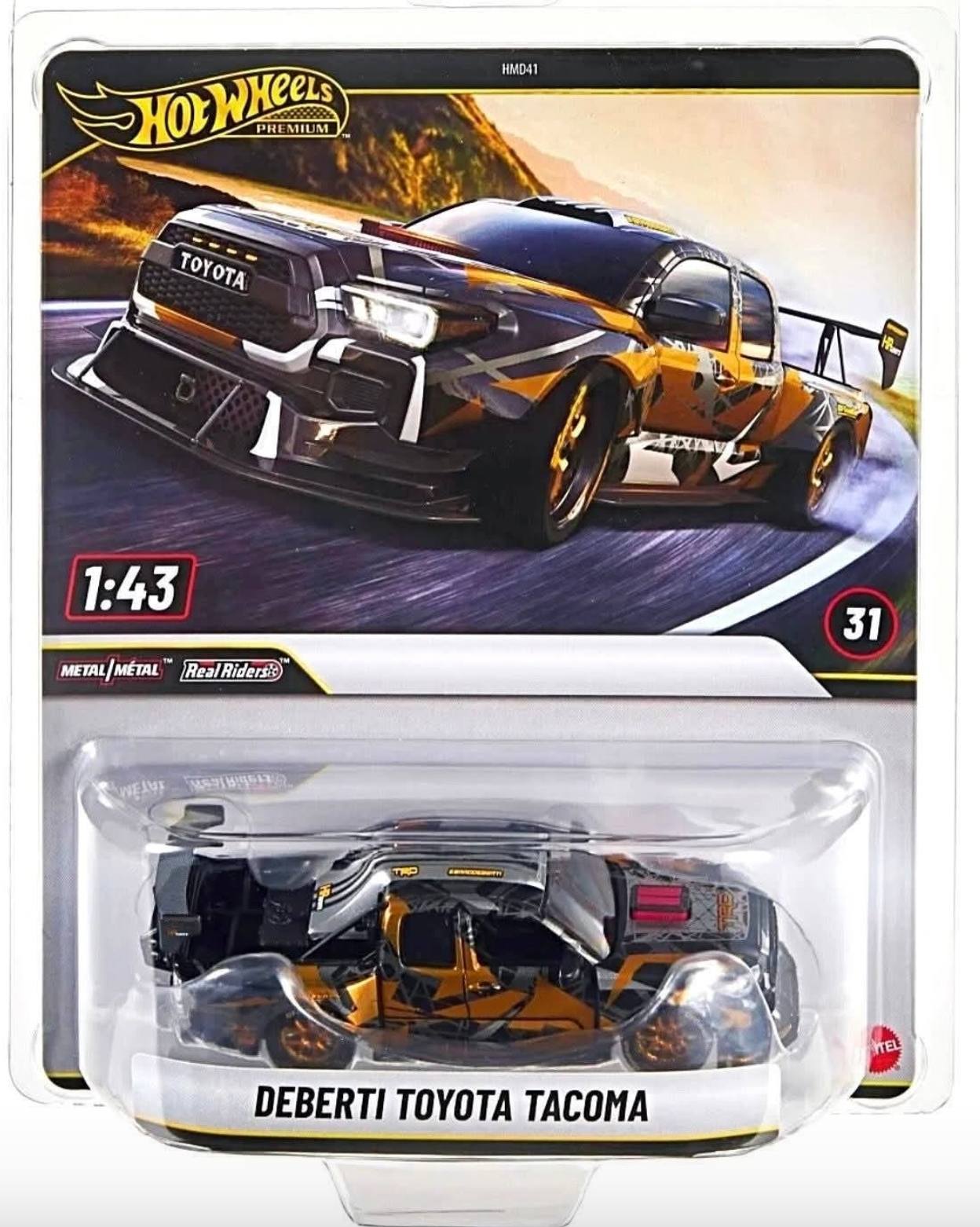Hot Wheels 1:43 premium Toyota Tacoma review