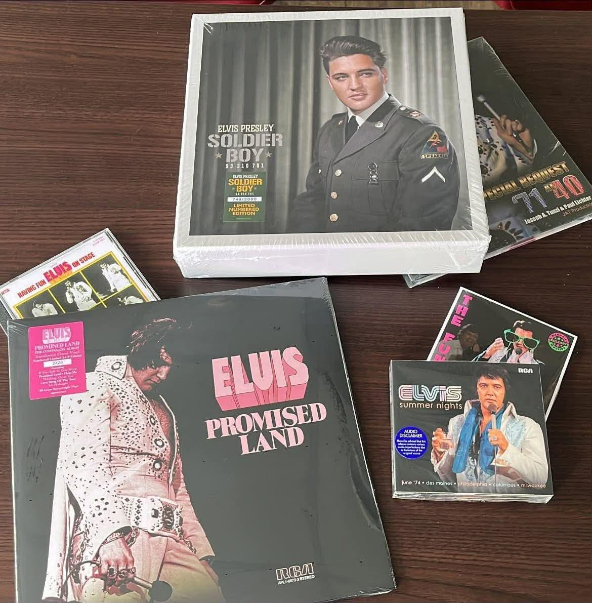 Elvis Presley 'Soldier Boy' box-set and 'Summer Night' 4-CD-set