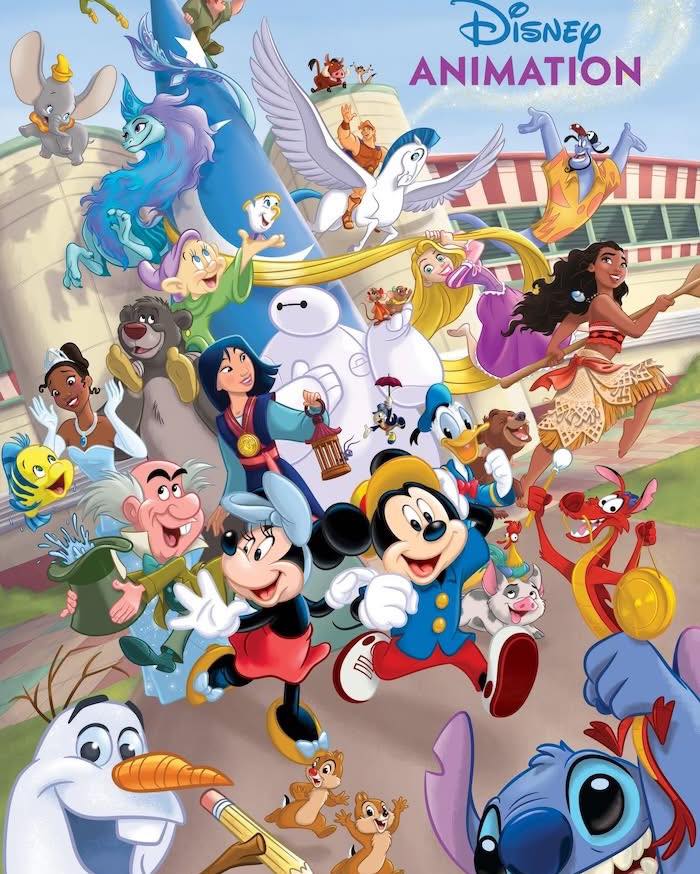 The new space will celebrate classic Disney animation with