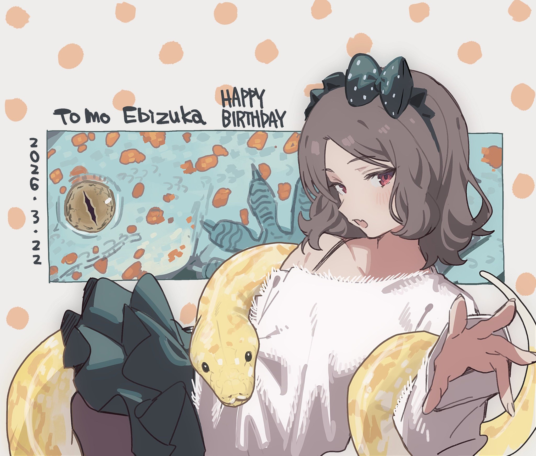 To commemorate Tomo birthday, the official GBC released a new