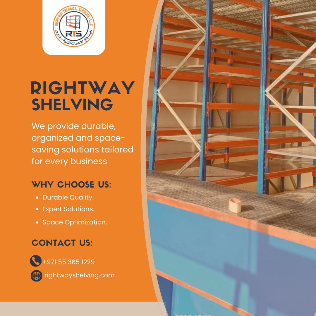Rightway Shelving | Abu Dhabi