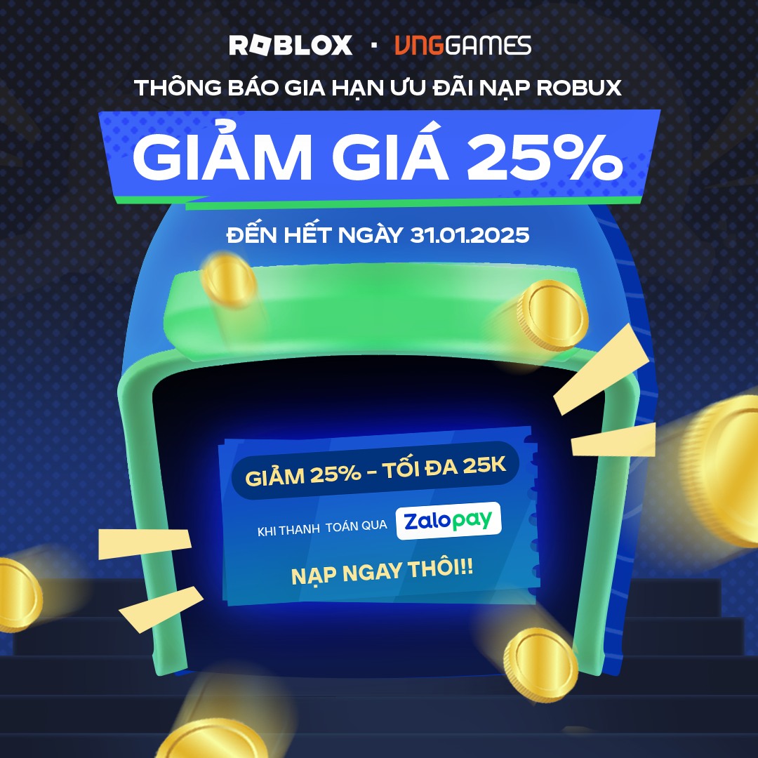 Roblox VN - 🔥 THÔNG BÁO GIA HẠN HOT DEAL! 🔥 🎉 Lì xì đầu... | Facebook