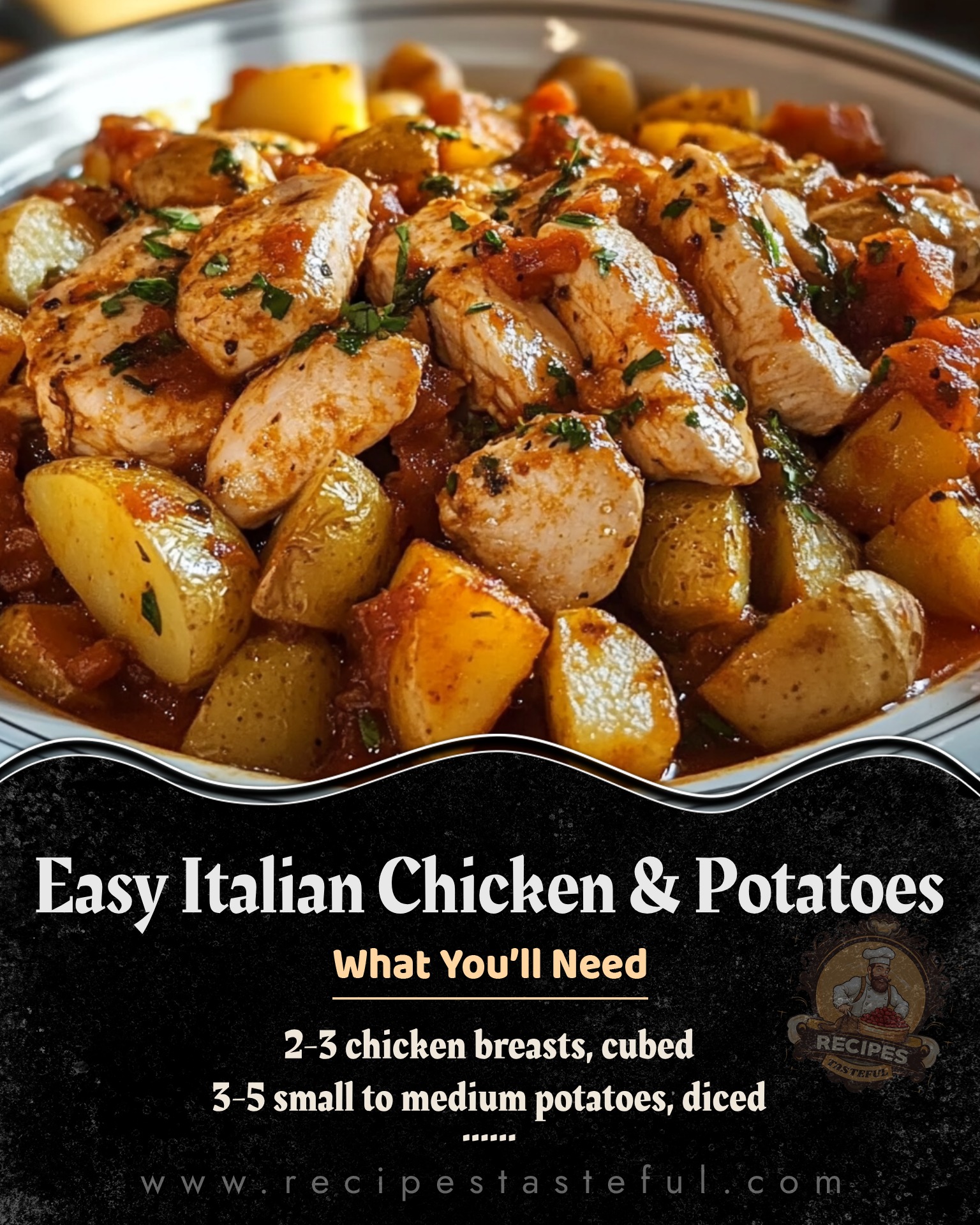 chicken potatoes green beans italian dressing packet recipe and with zesty mix linskjorte mænd