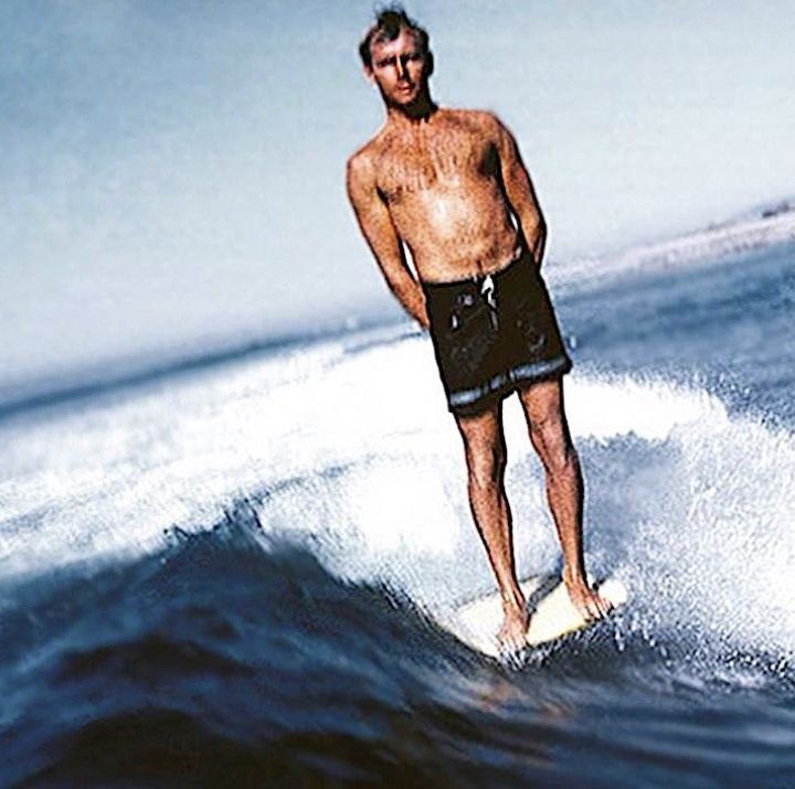 Phil Edwards, the 'junk man', surfed mediocre waves with style