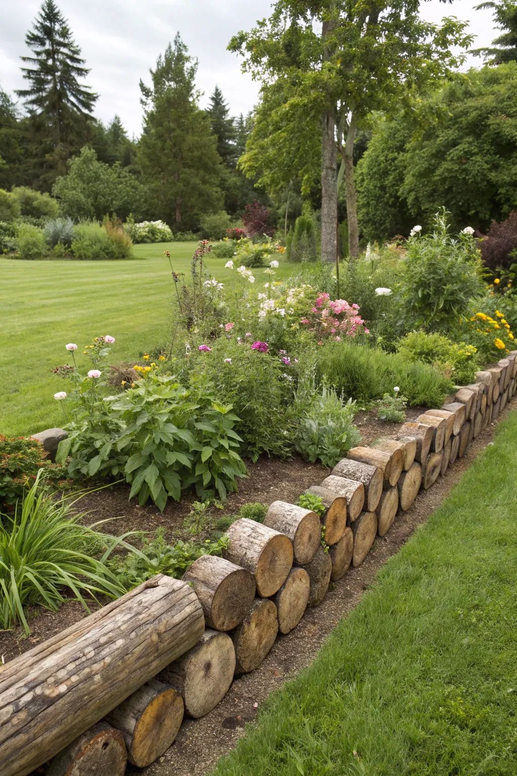 Gardening - Creative DIY Wood Log Ideas for Your Next Garden Projects ...