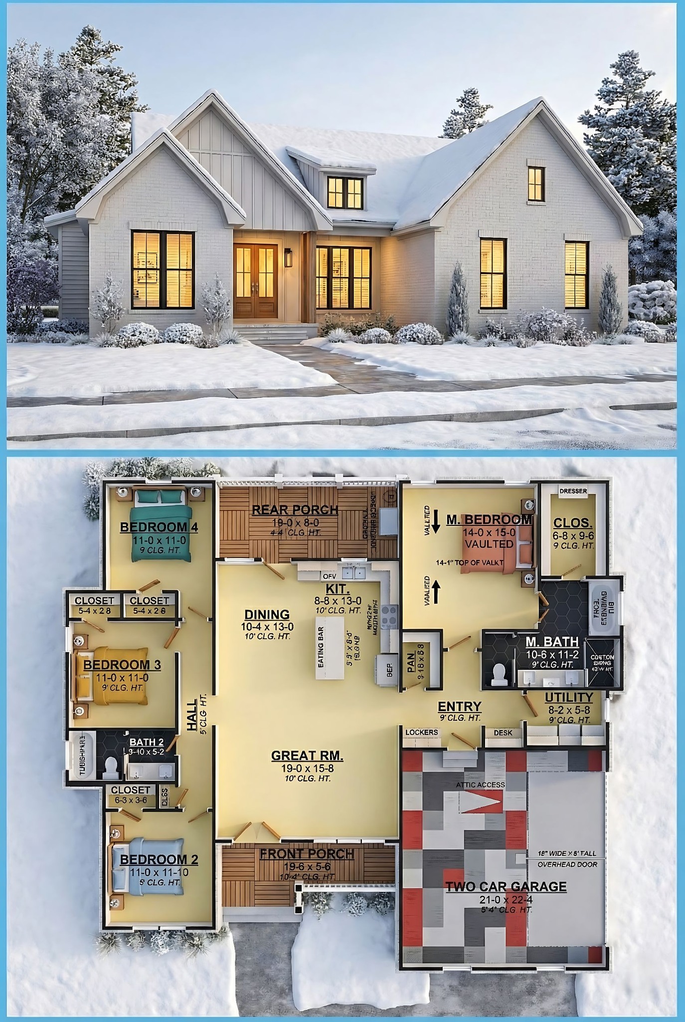 quintymirjam - 🏡 DETAILED DESCRIPTION OF THE THREE-BEDROOM RANCH HOUSE ...
