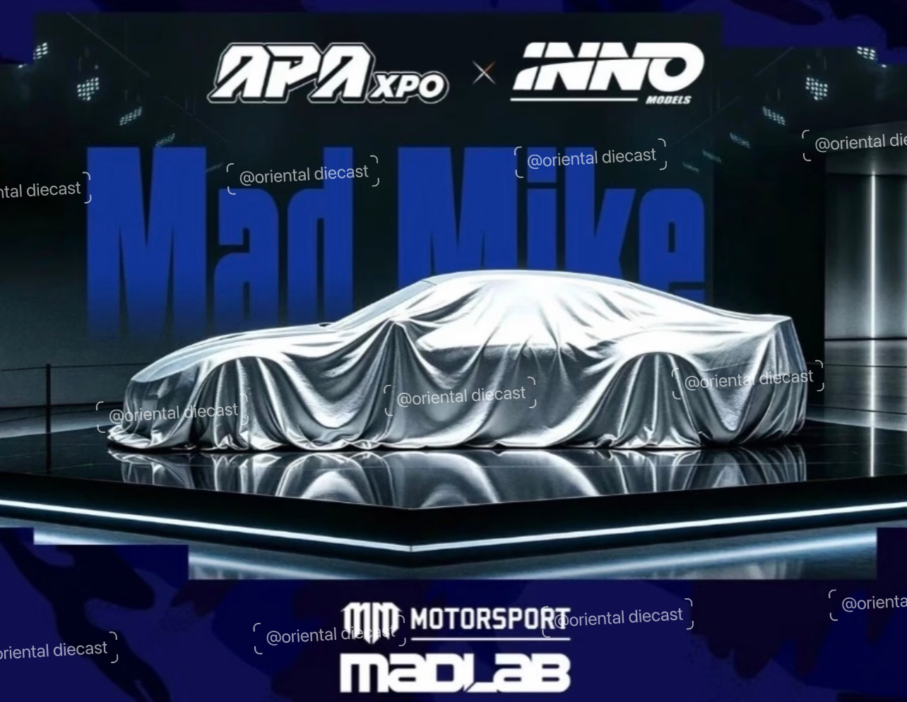 Inno64 x Mad Mike x LBWK Ferrari 308 Red Bull Livery Exclusive at