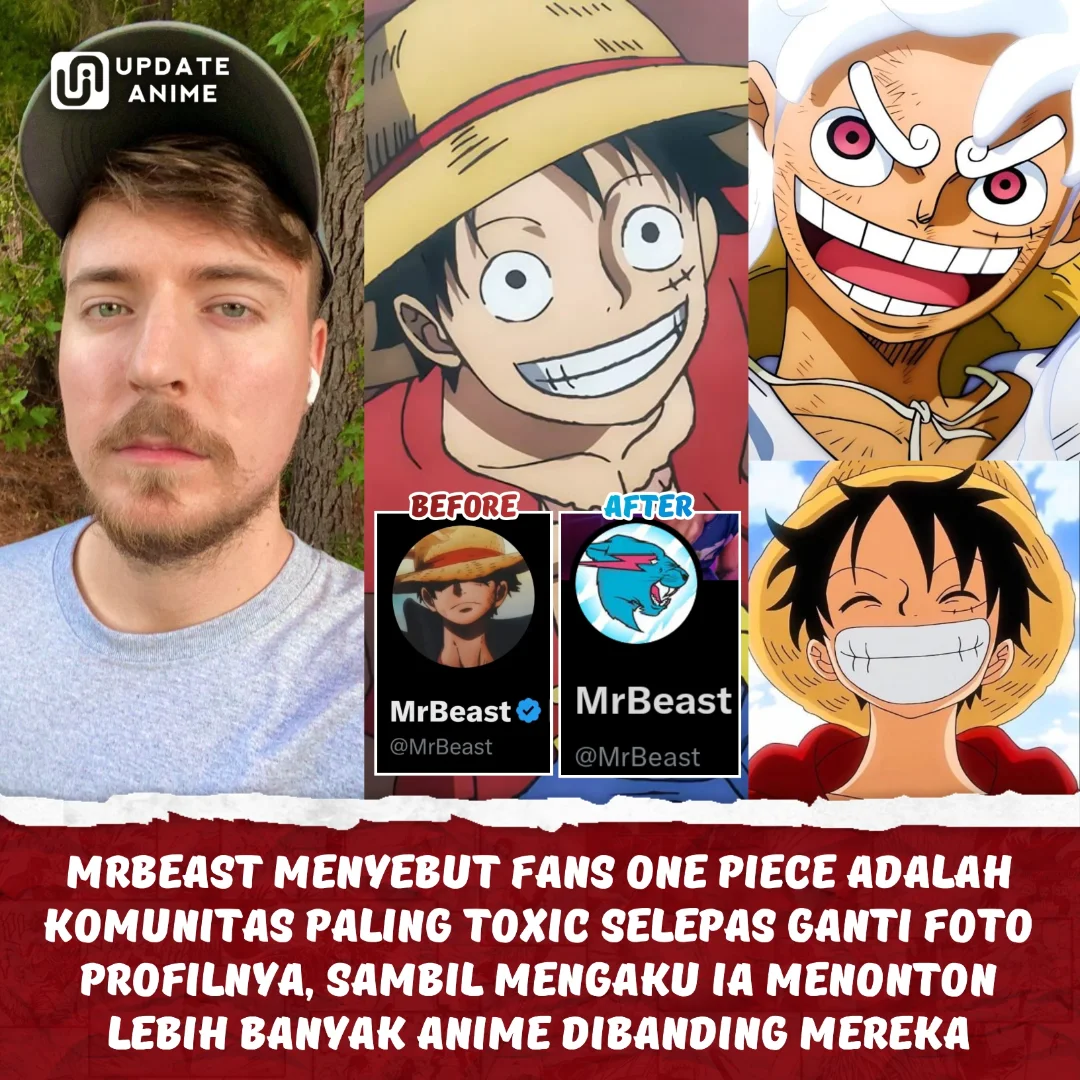 Raja YouTube, Jimmy Donaldson... - Update Anime Indonesia | Facebook