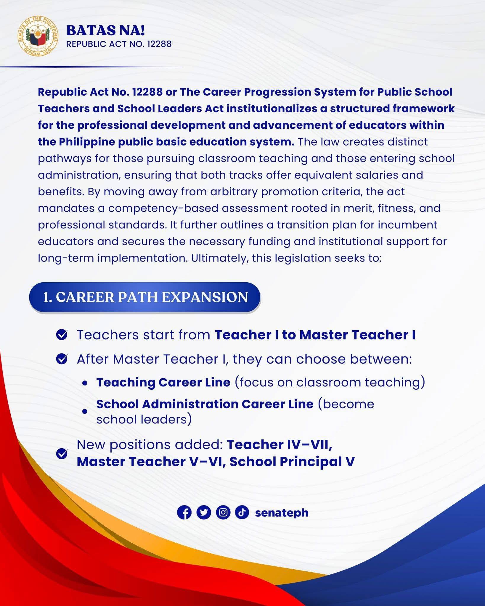 Usapang Career Progression Reclass