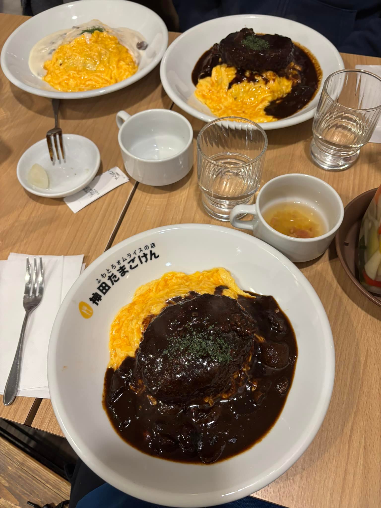 Trying loco moco in Japan