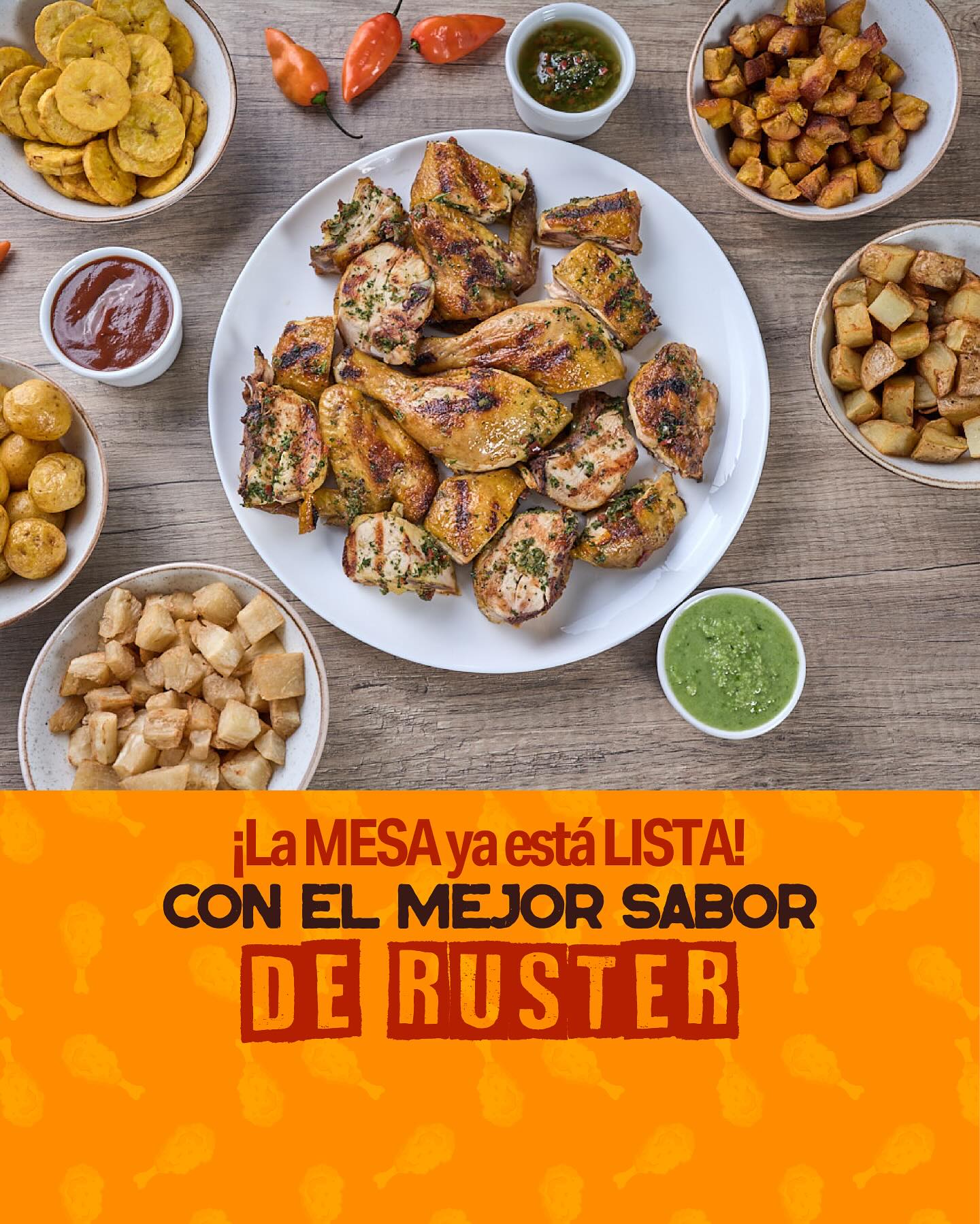 Rusterco - Tu pones la mesa nosotros te llevamos el SABOR!... | Facebook