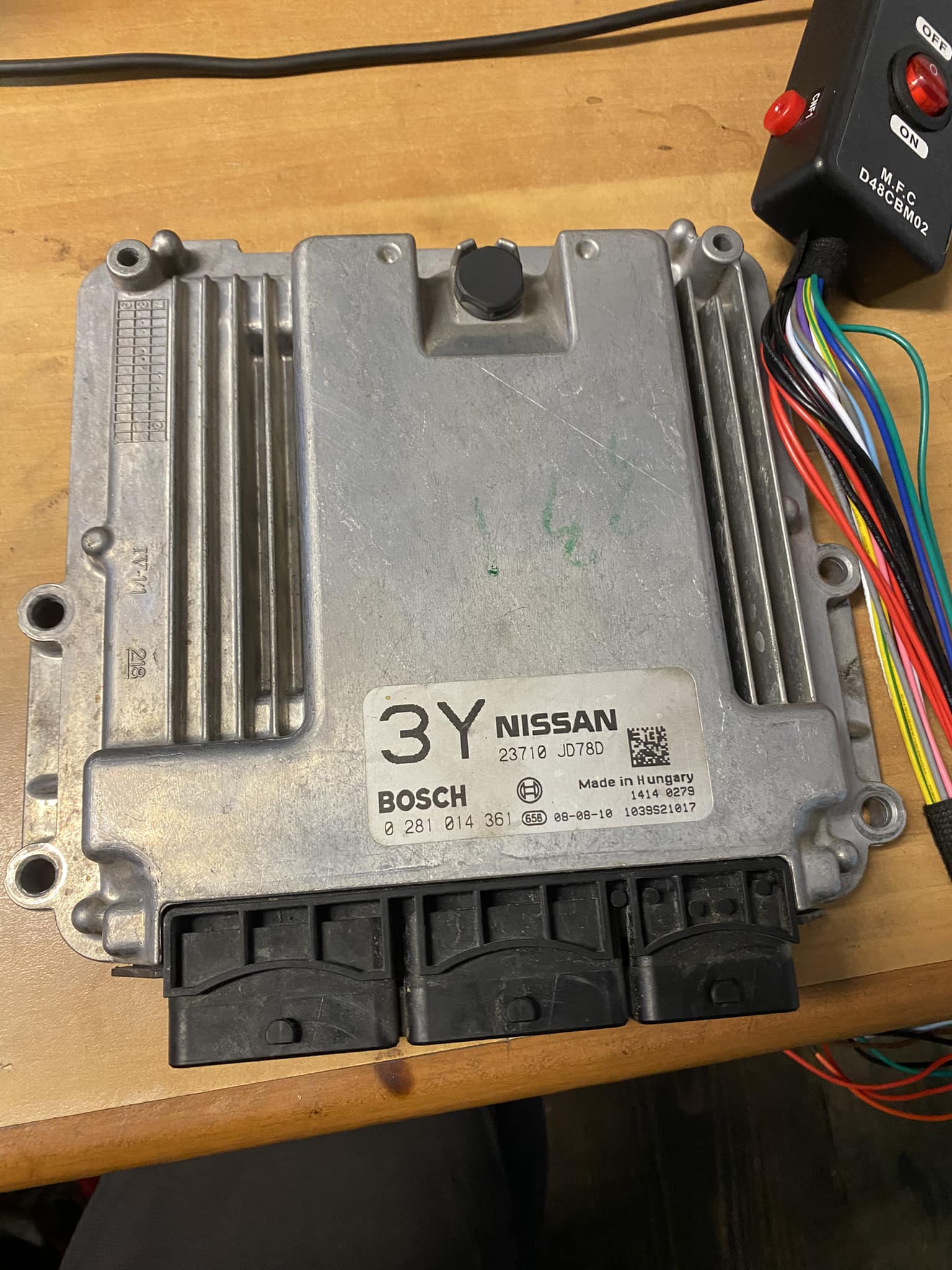Nissan Juke ECU reading issue with Foxflash?