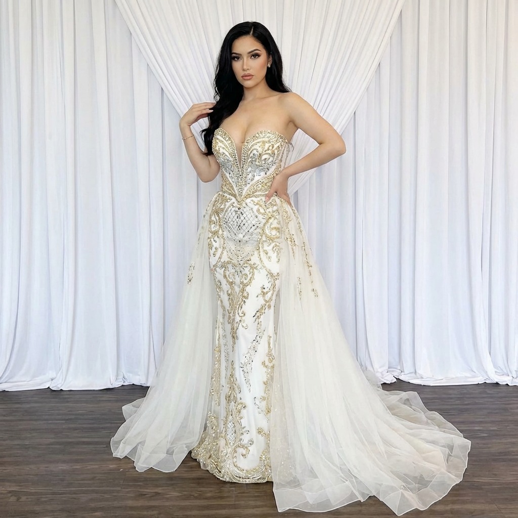 Half-sister wears wedding dress to my engagement party