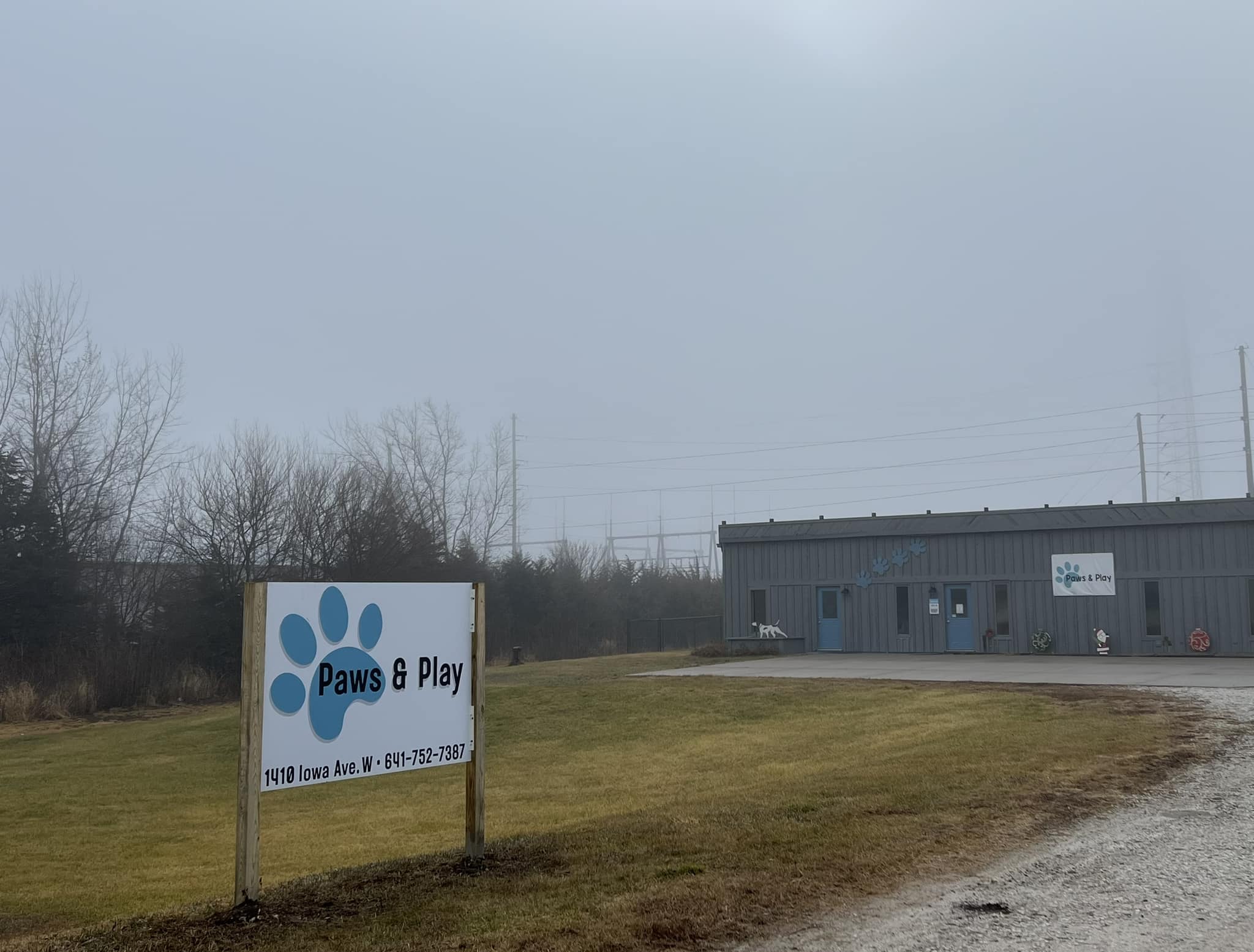 Paws & Play - Our new roadside sign was installed today! We love how it ...