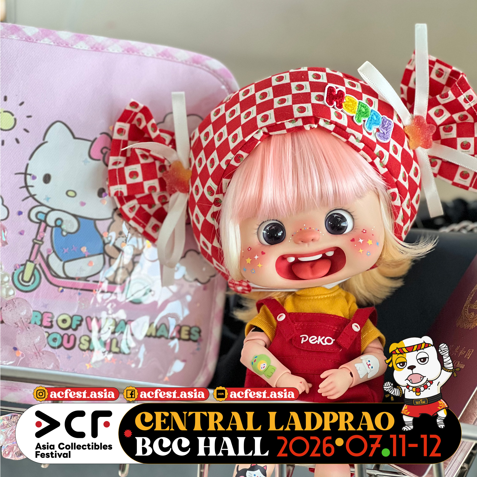 Meet BUNNYBABY at ACF 2026 【Booth T15】 BUNNYBABY specializes in 