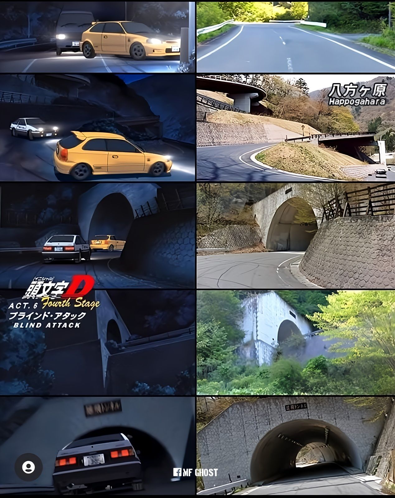 頭文字D Real Stage 聖地巡禮: [赤城山 Mt. Akagi ] Red Suns 主場