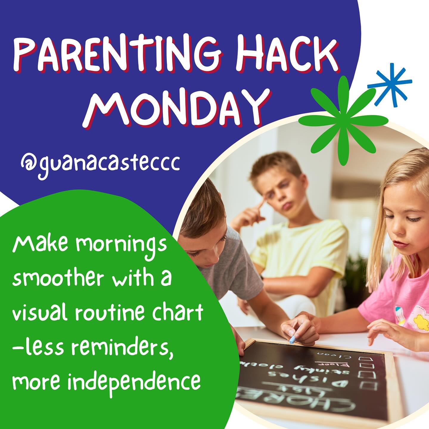Guanacaste - Monday Parenting Hack! Struggling with morning chaos? ☀️ ⏰ ...