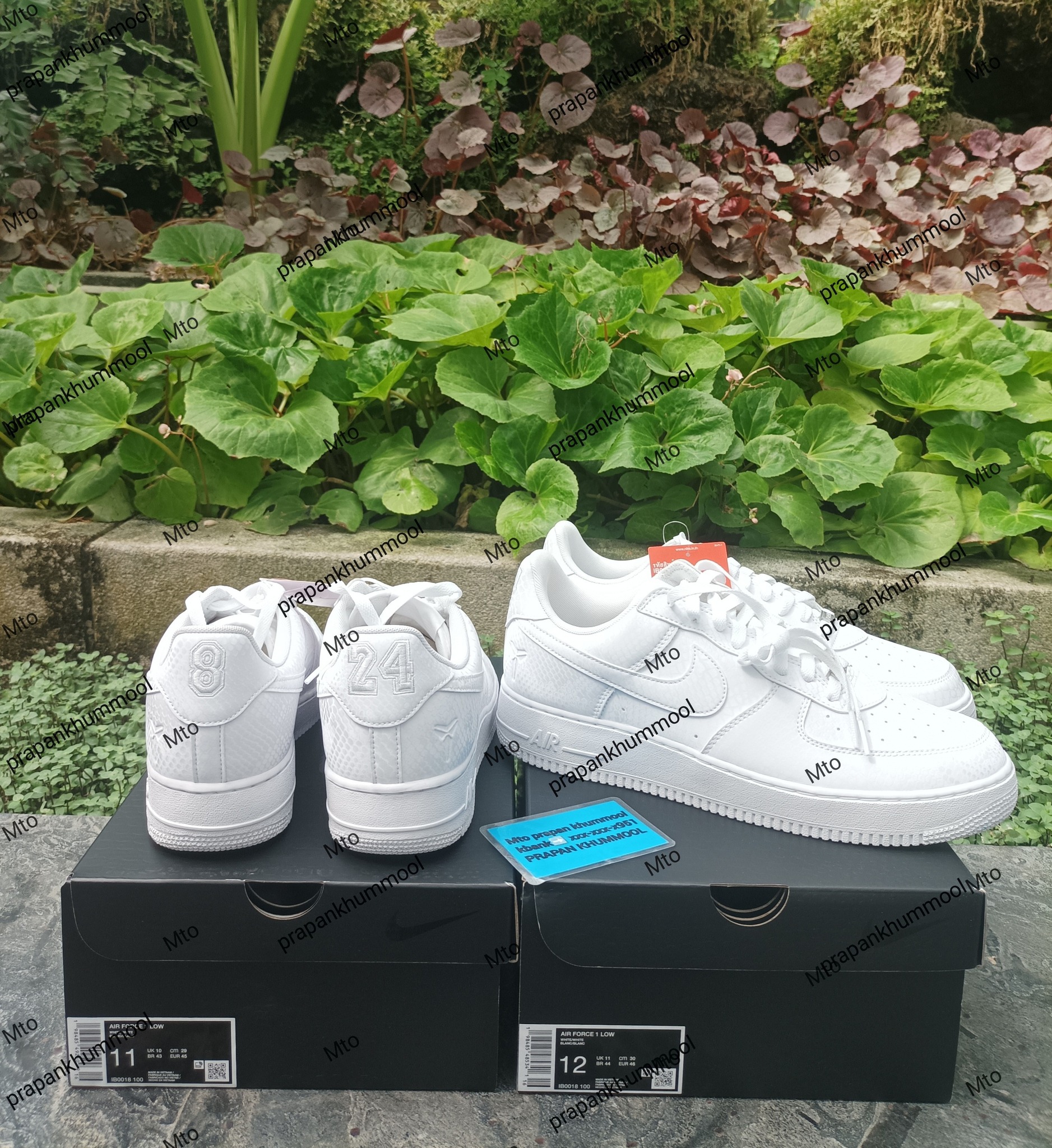 SALE ต่ำป้าย?????? ⚪⚪ Kobe Bryant x Nike Air Force 1 Low 