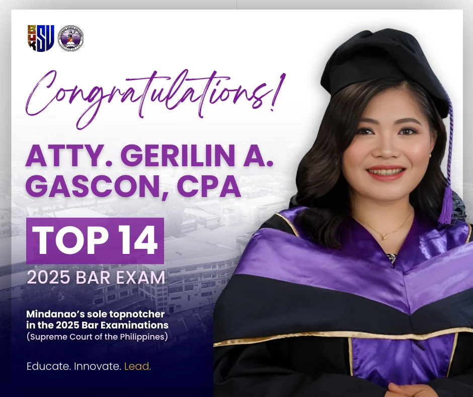 Bukidnon - 𝐁𝐮𝐤𝐒𝐔 𝐠𝐫𝐚𝐝𝐮𝐚𝐭𝐞 𝐢𝐬 𝐌𝐢𝐧𝐝𝐚𝐧𝐚𝐨’𝐬 𝐥𝐨𝐧𝐞 𝐭𝐨𝐩𝐧𝐨𝐭𝐜𝐡𝐞𝐫, 𝐫𝐚𝐧𝐤𝐬 𝟏𝟒𝐭𝐡 𝐢𝐧 ...