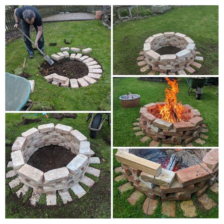 Garden - Fire Pit Setting Ideas On A Budget See more: https://mideas.co ...