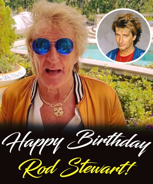 Beautiful - Happy 81st birthday to everyone’s favorite rocker, Rod ...