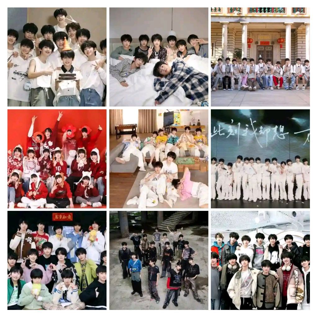 My memories to TF family 4 Gen☺️ 上洗ネ БИИИАА MAM 品事島意 田