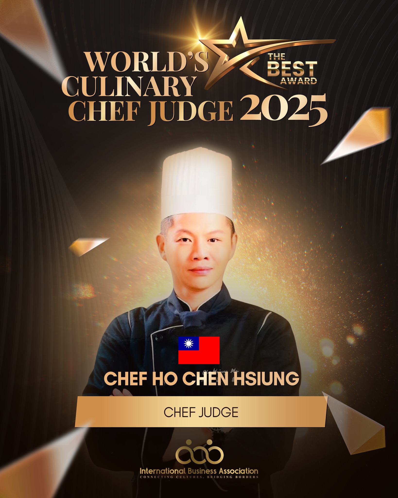 IBA - IBA Chef Judge | Chef Ho Chen Hsiung Exciting Announcement We are ...