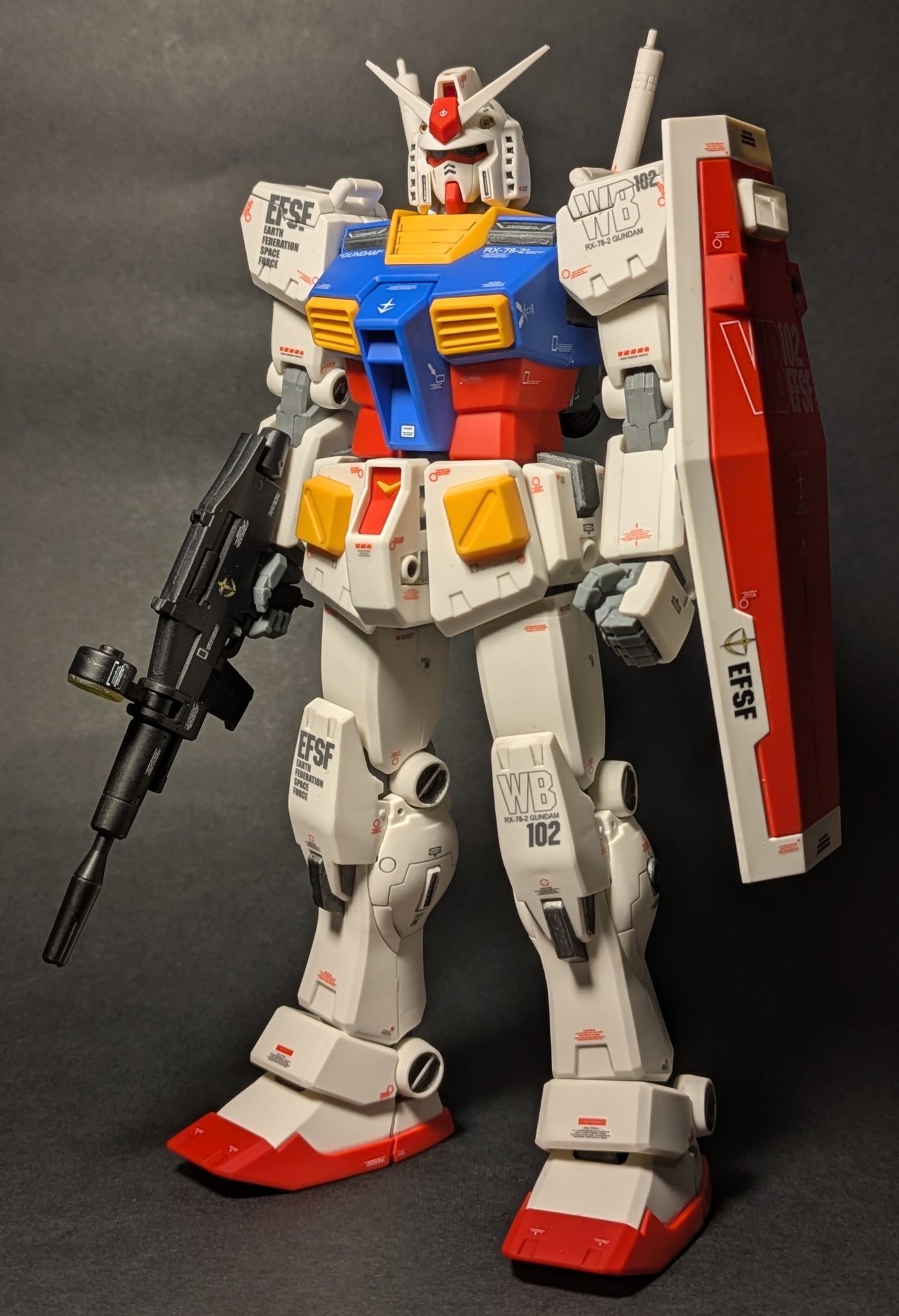 Bandai MG 1/100 RX-78-2 Gundam One Year War version (2007) kit