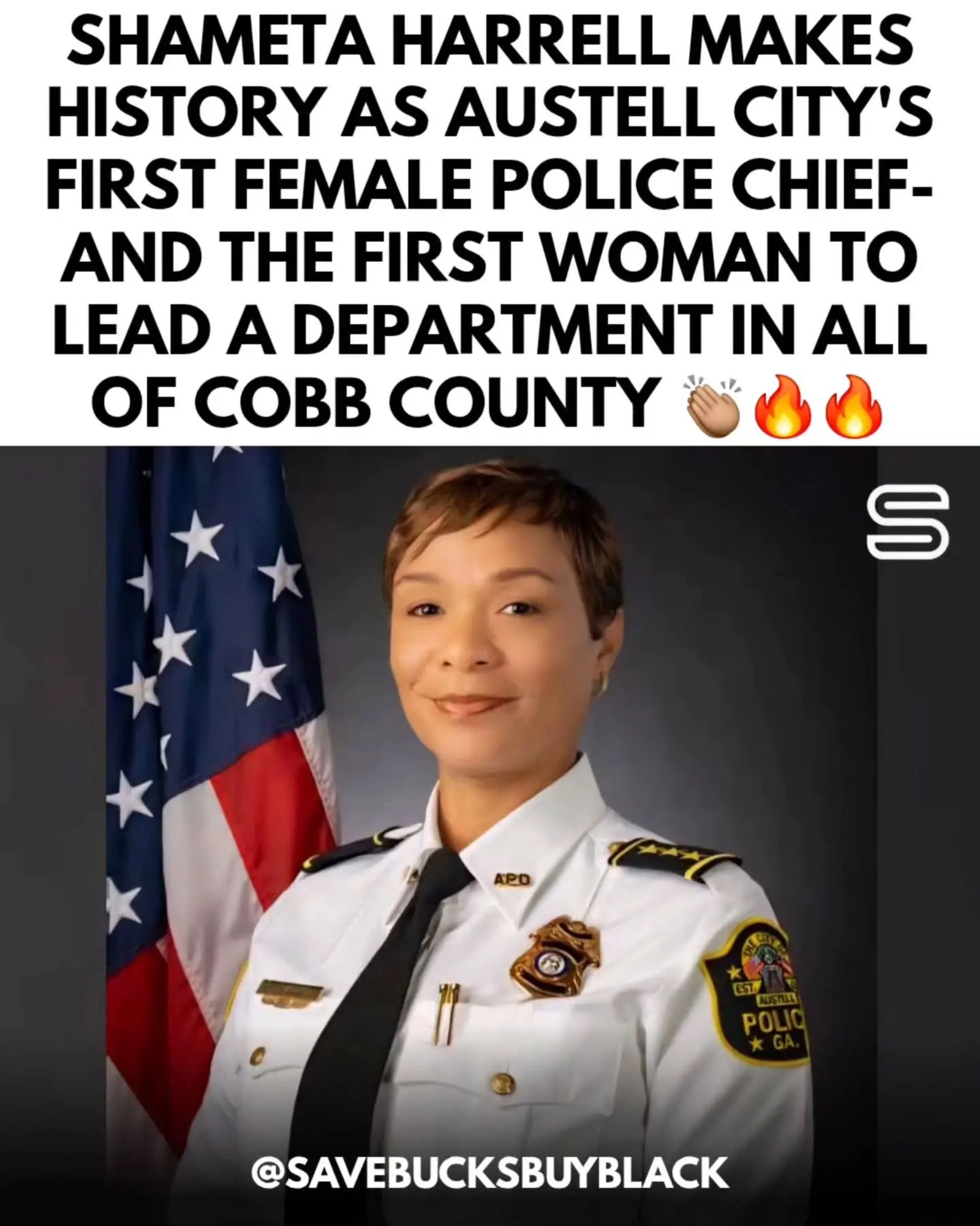 Black - 👏🏾🔥 HISTORY MADE! 🔥👏🏾 Congratulations to Shameta Harrell, who ...