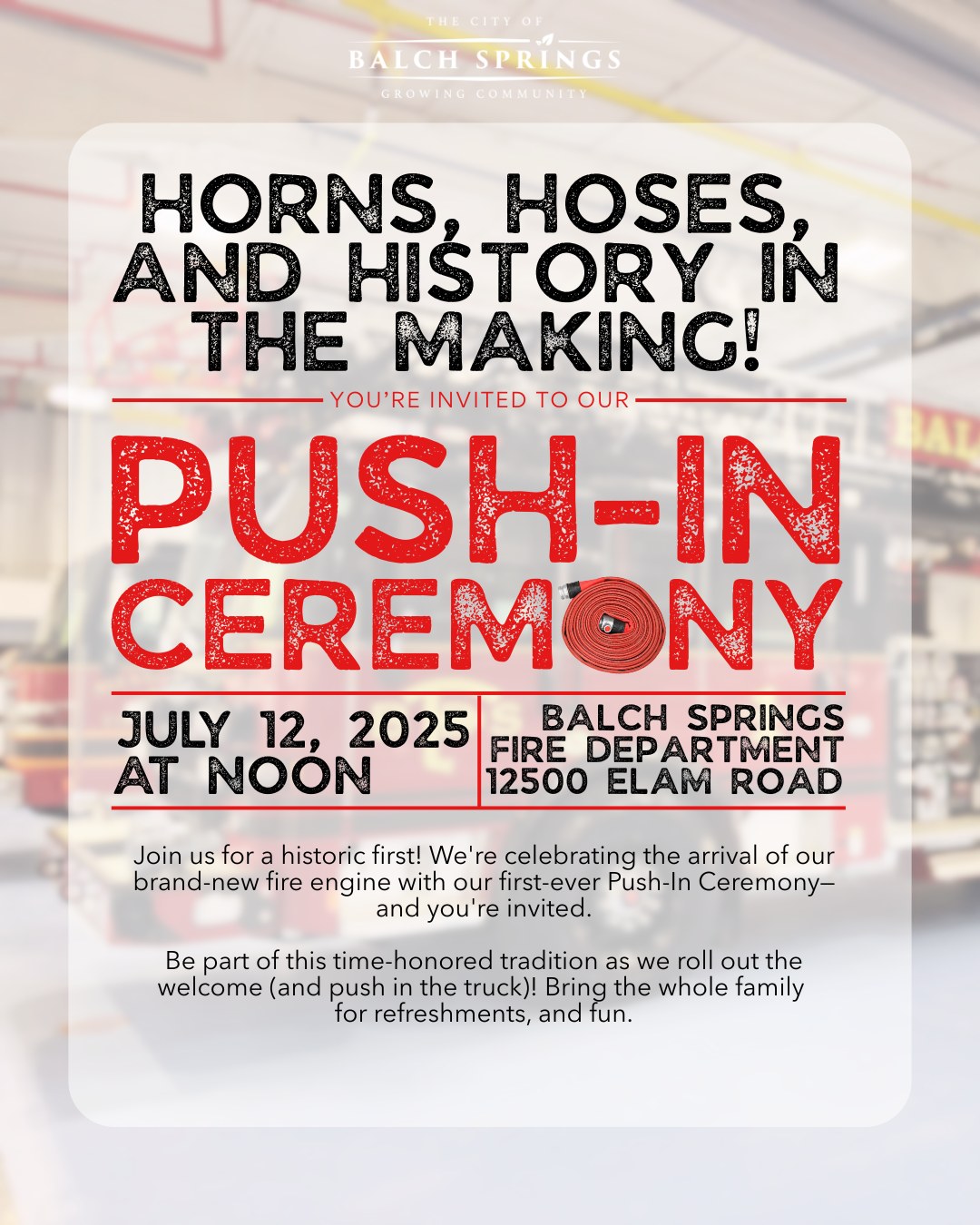 The City - History is rolling in and we want you to be part of it! Our ...